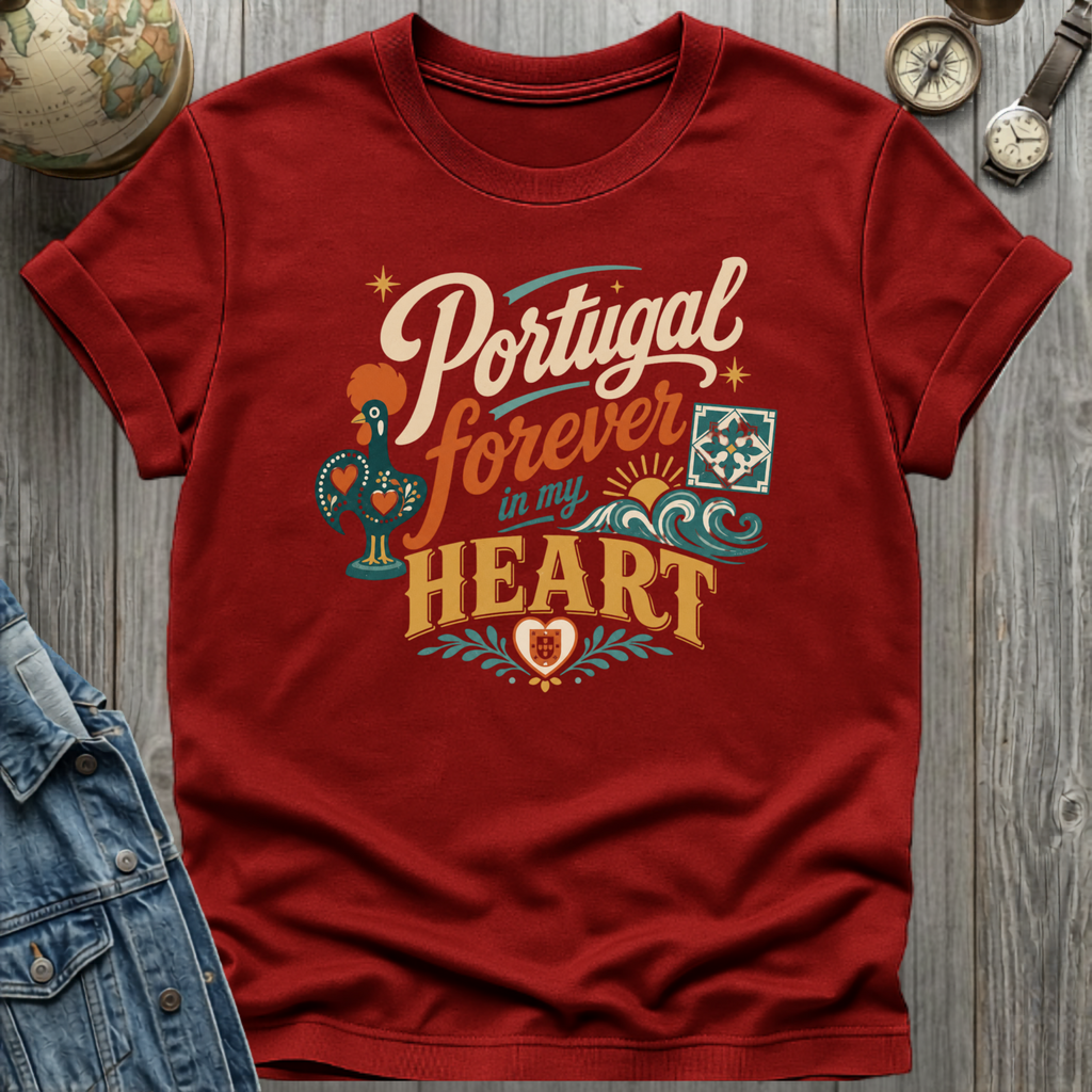 Portugal Heart T-Shirt