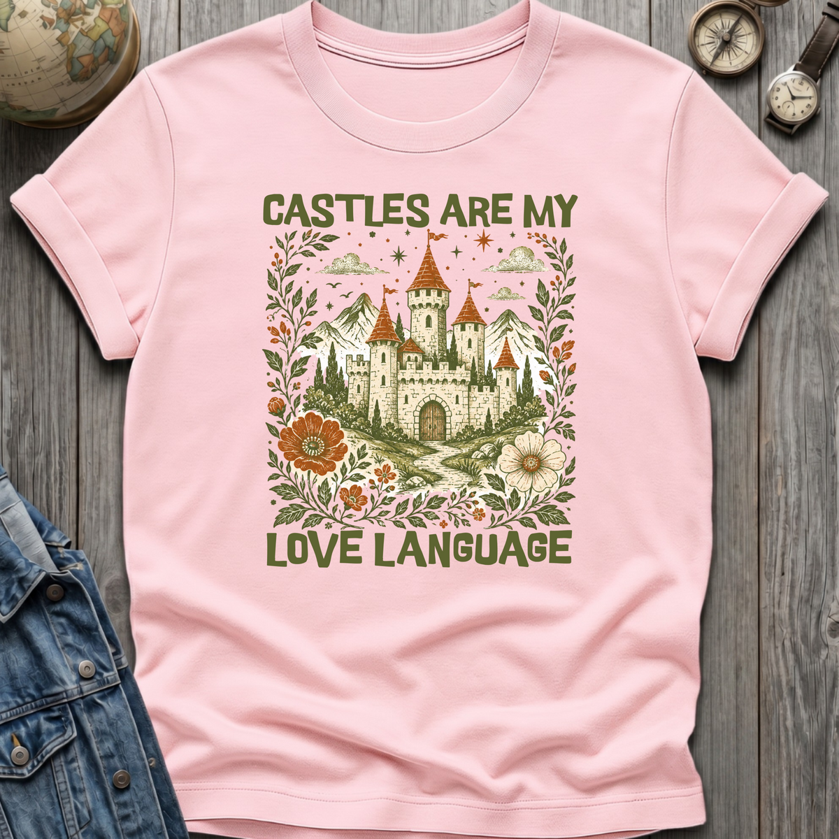 Castles Love T-Shirt