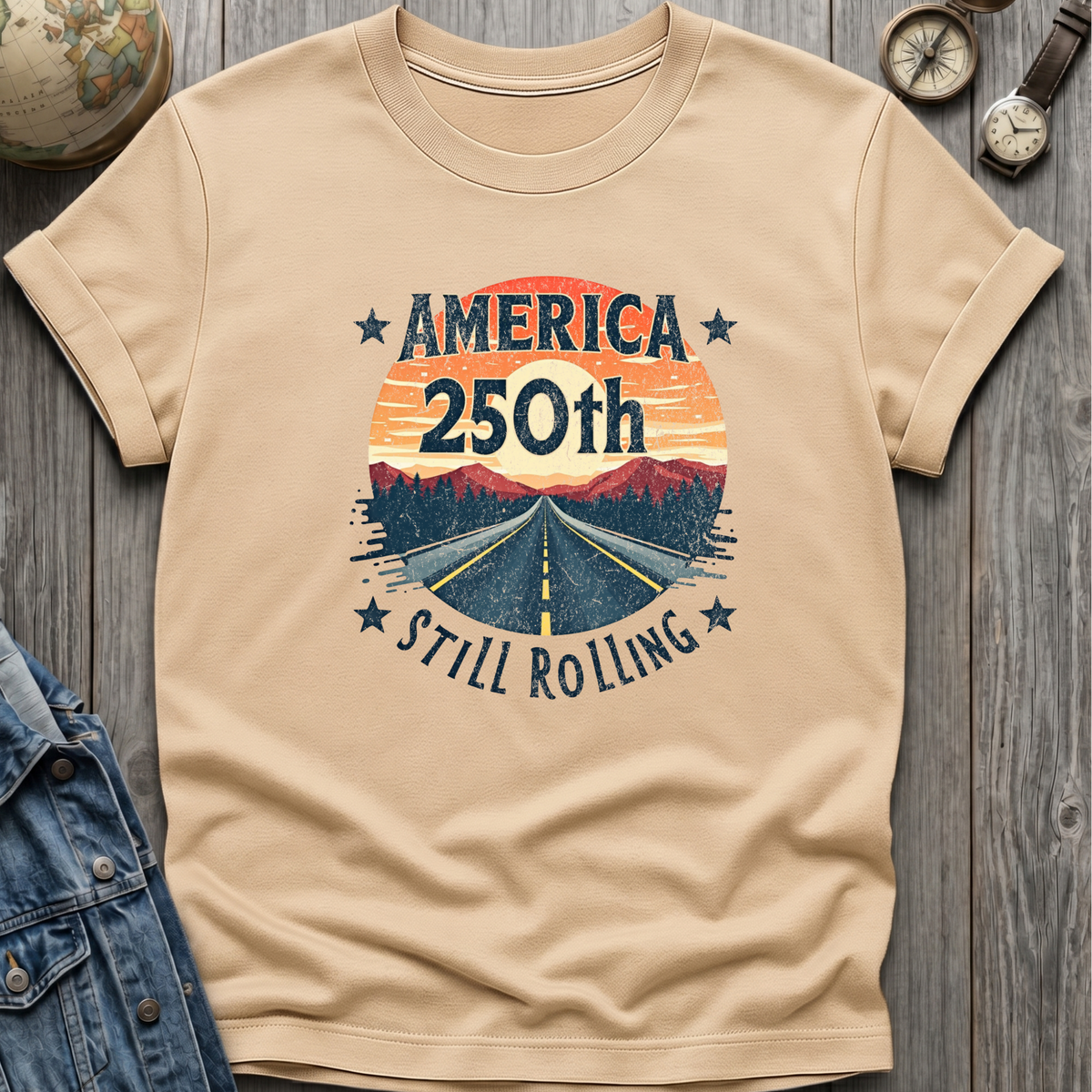 250th Rolling T-Shirt