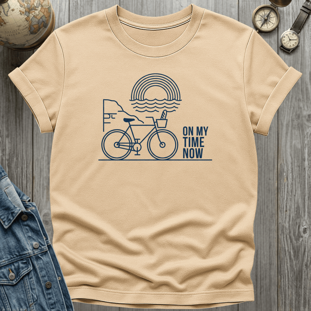On My Time Now Bike T-Shirt