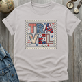 Travel Faux Patchwork T-Shirt