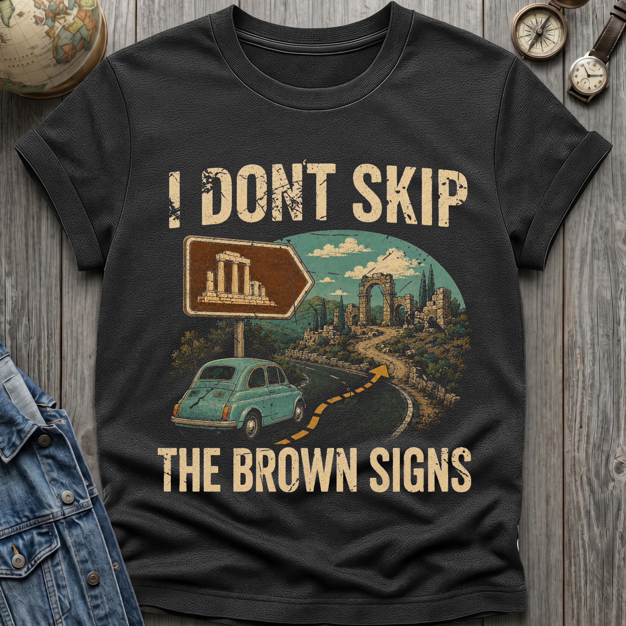 Brown Signs T-Shirt