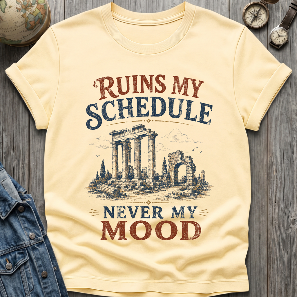 Ruins Schedule T-Shirt