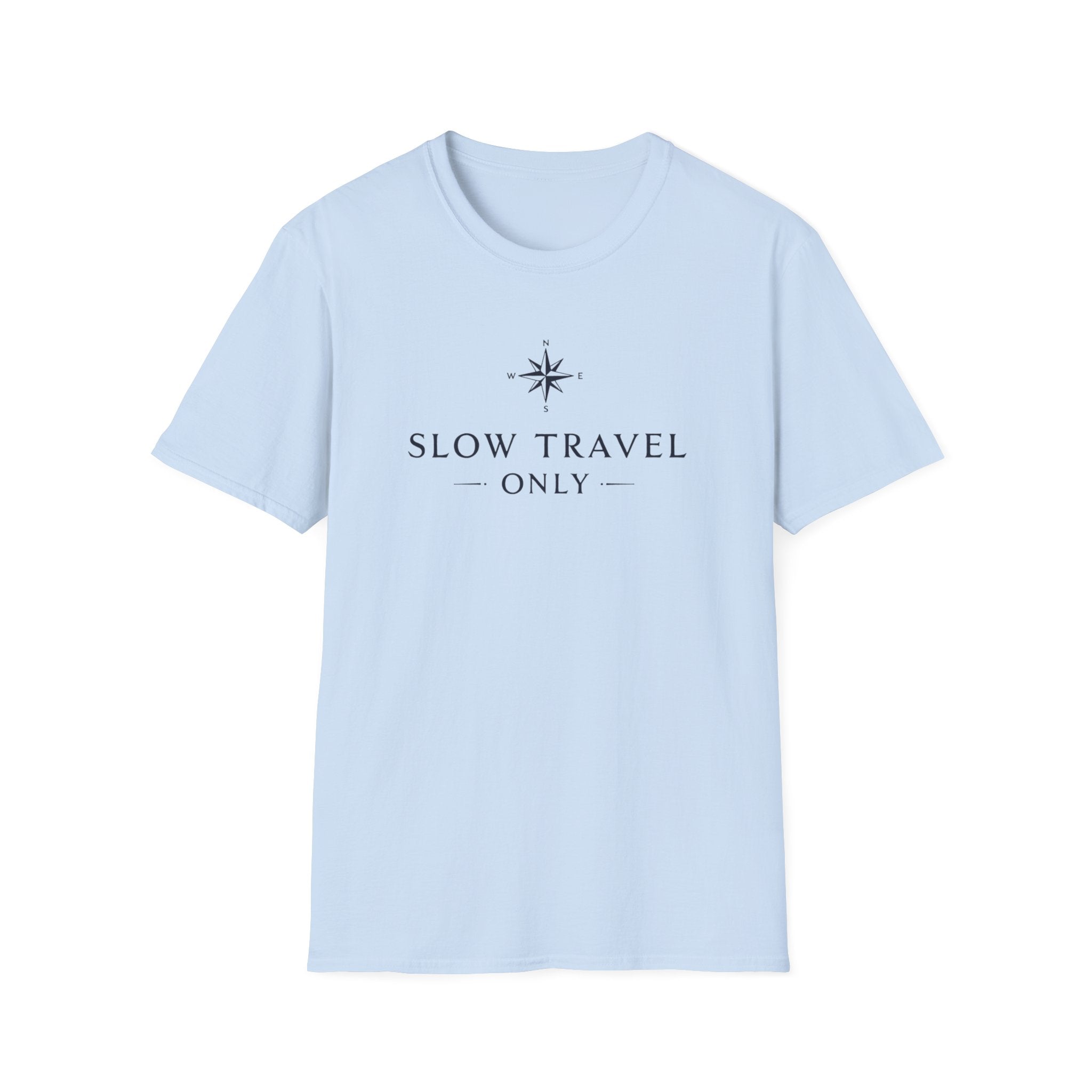 Slow Travel Only Compass T-Shirt