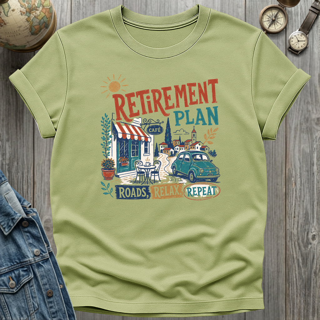 Roads, Relax, Repeat T-Shirt