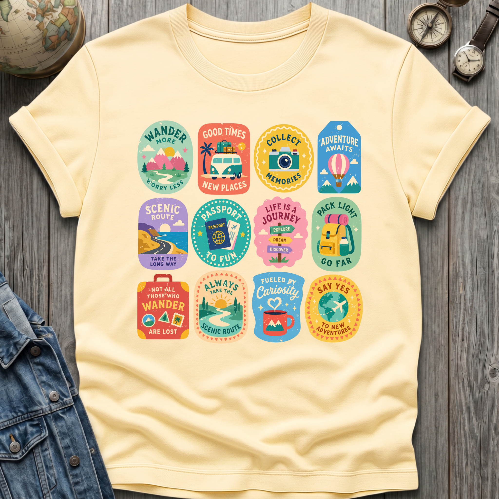 Travel Patch T-Shirt
