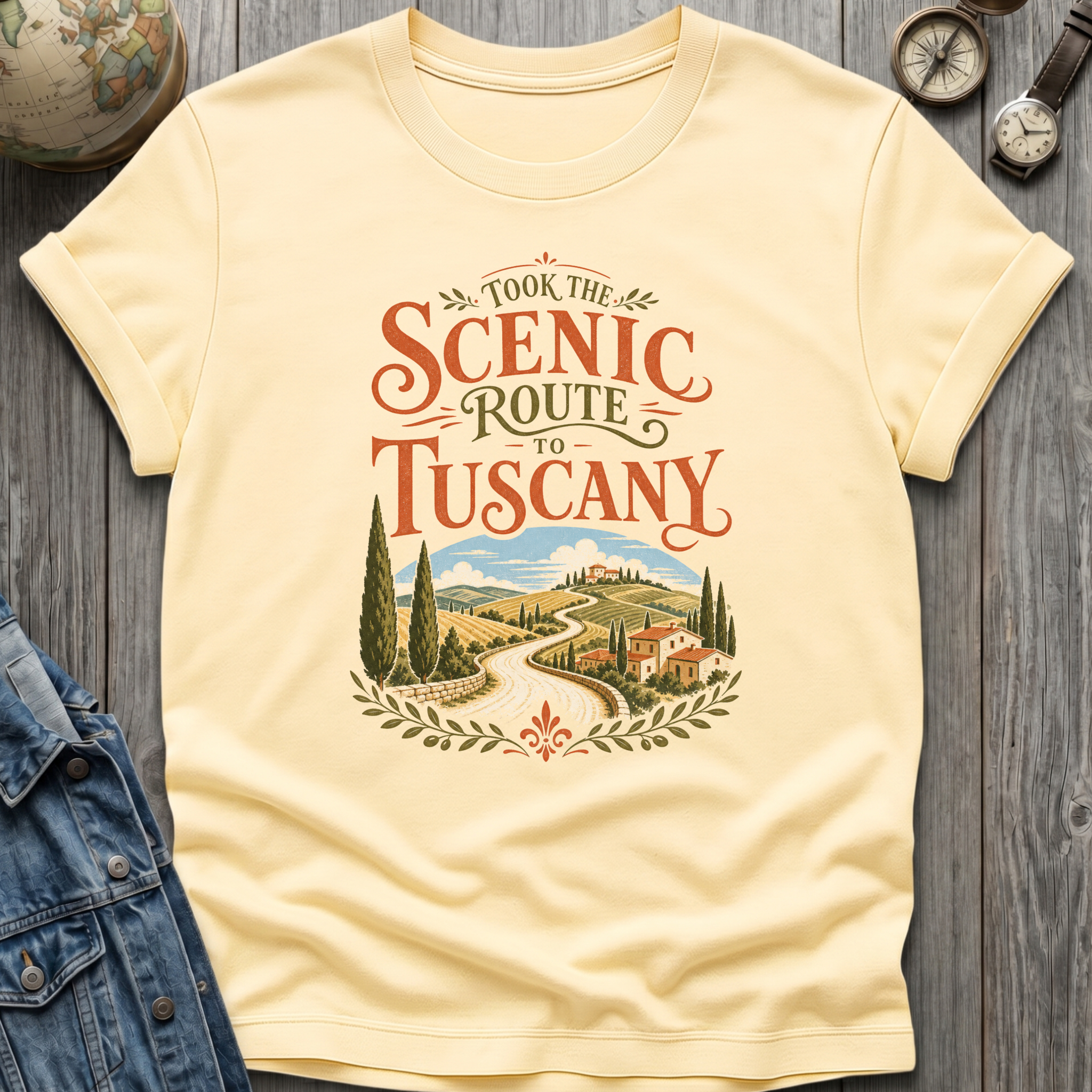 Scenic Tuscany T-Shirt