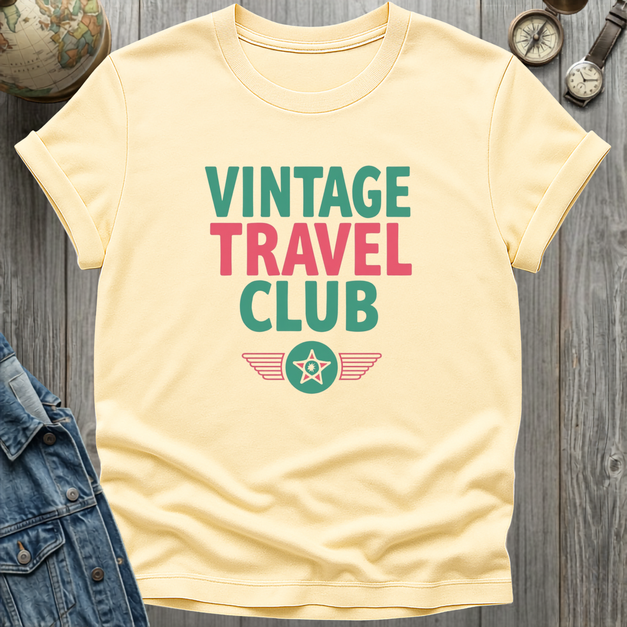 Vintage Travel Club T-Shirt
