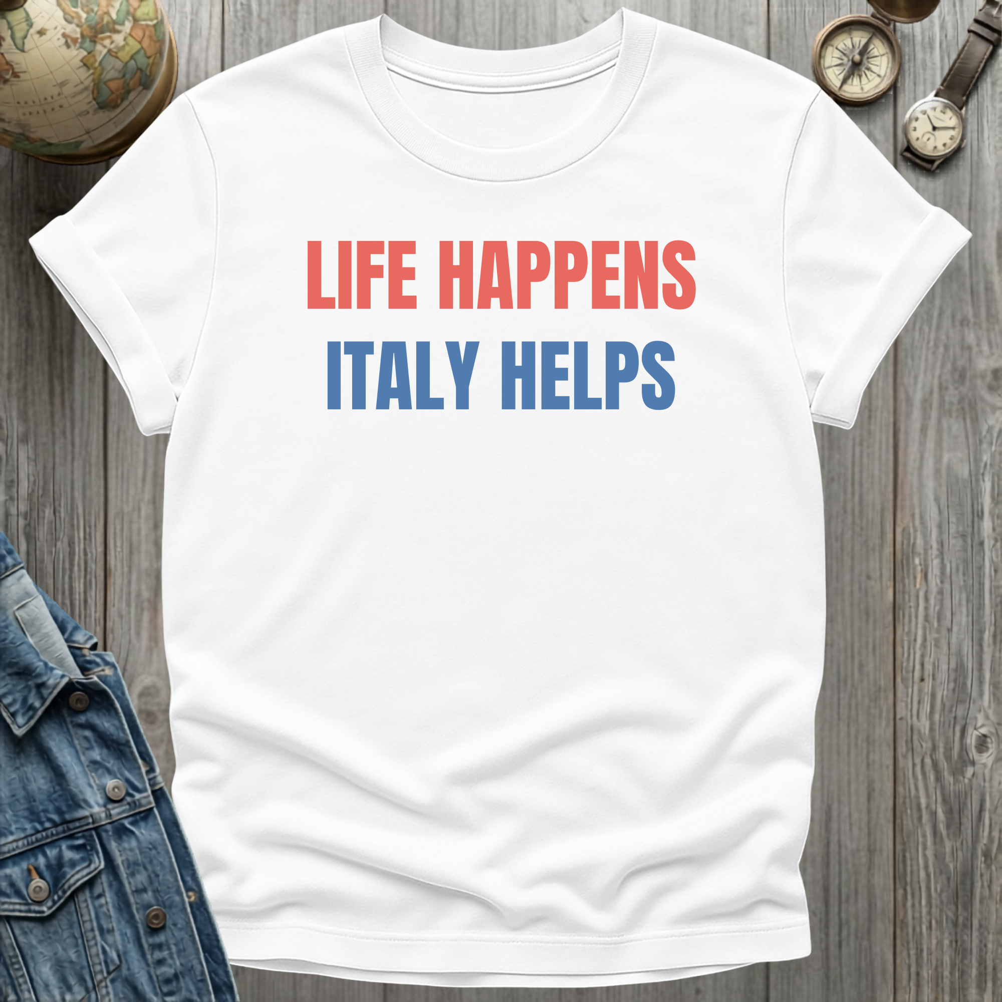 Italy Helps T-Shirt
