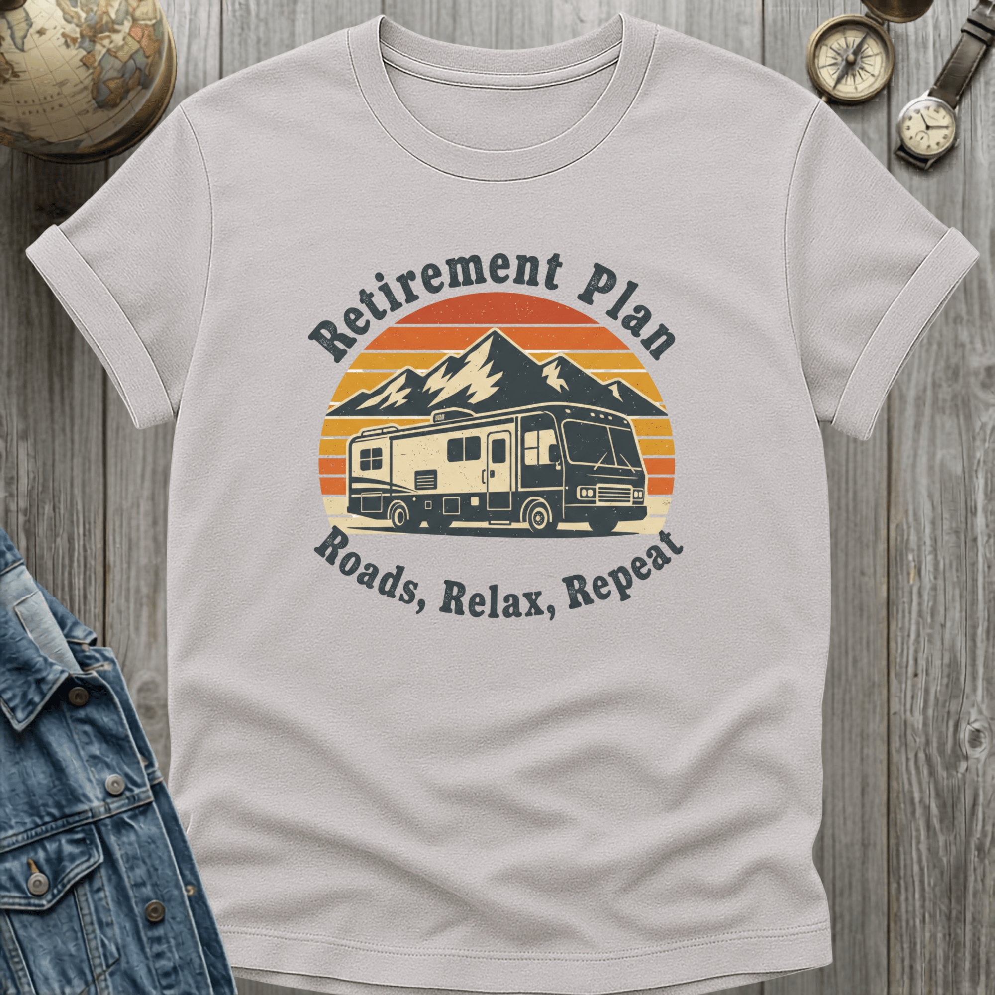 Roads, Relax, Repeat T-Shirt