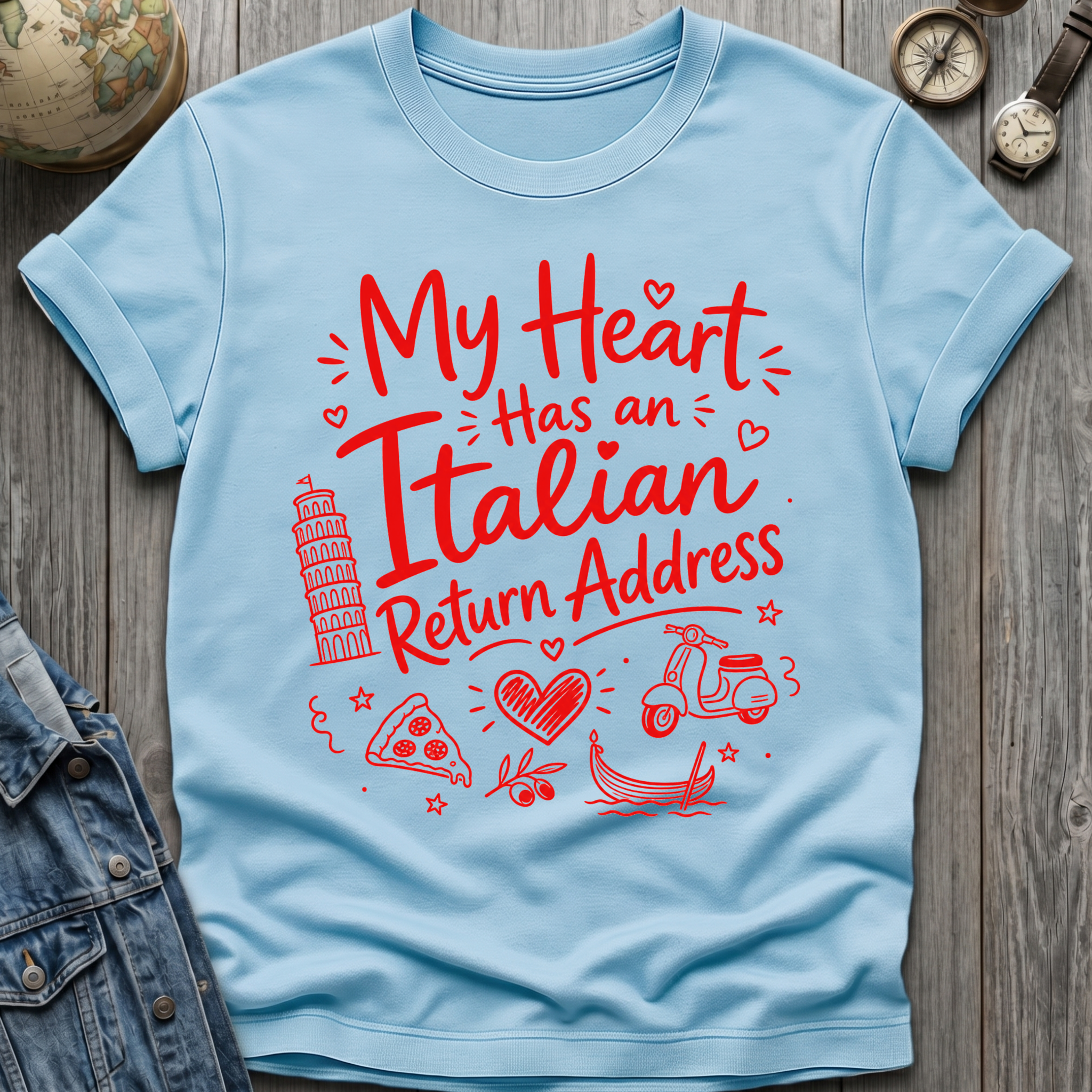 Italian Heart T-Shirt