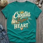 Croatia Heart T-Shirt