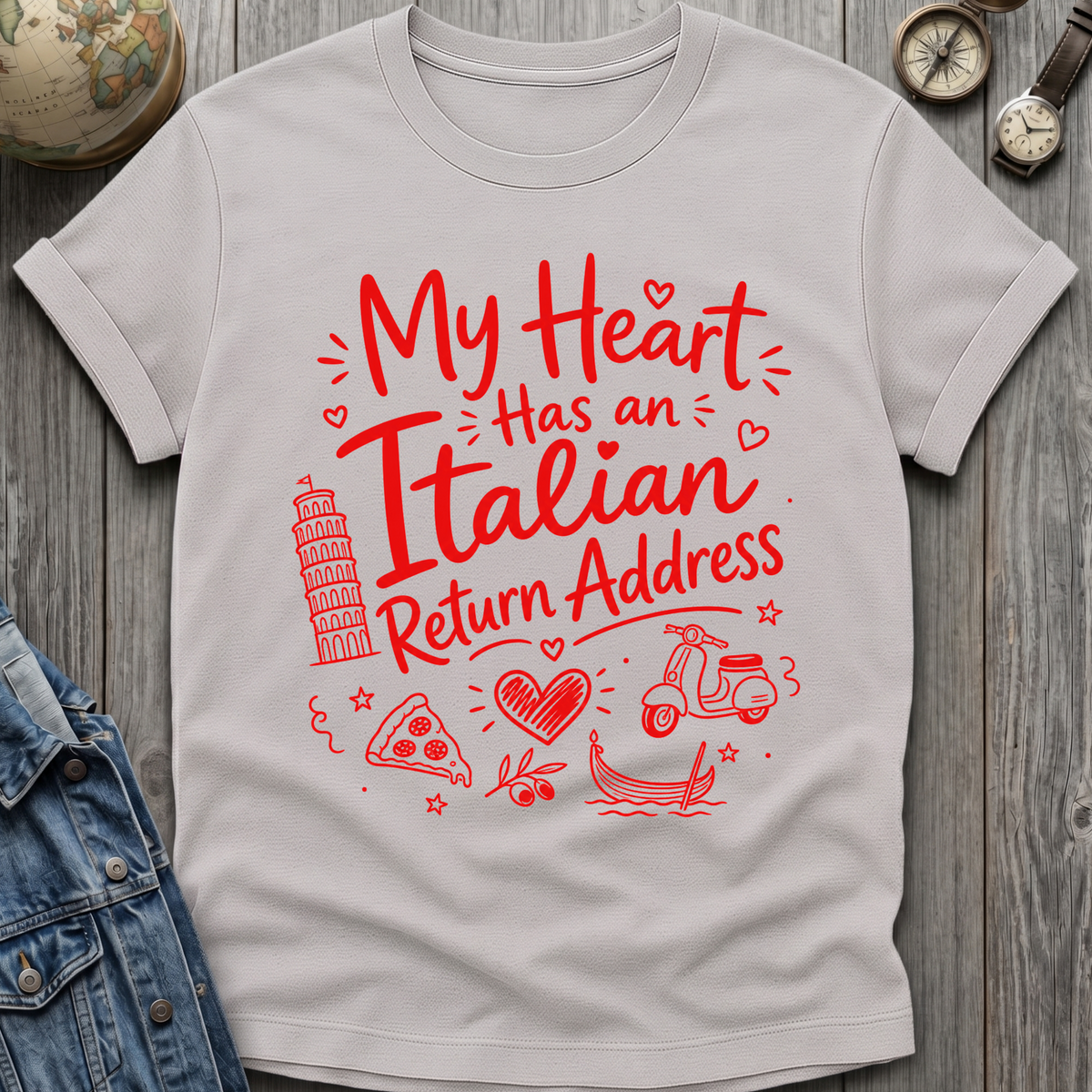Italian Heart T-Shirt