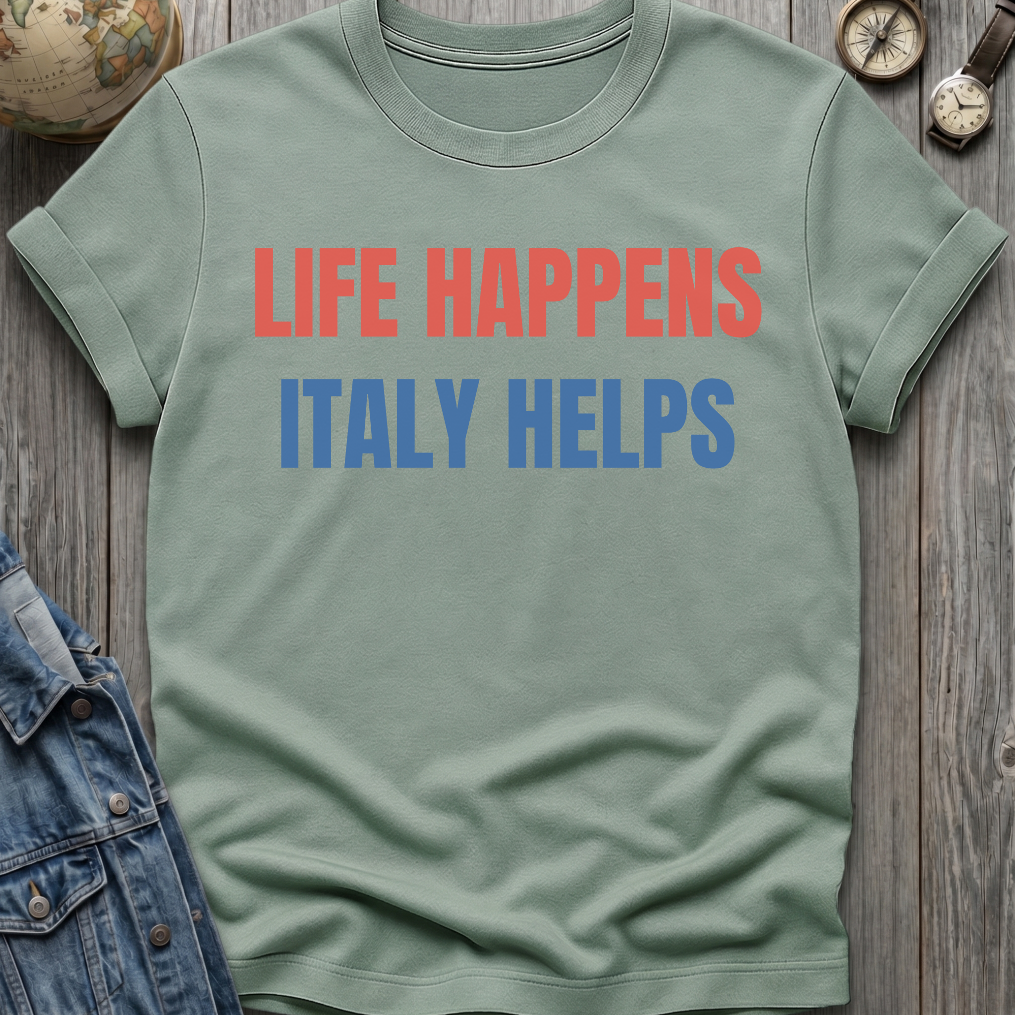 Italy Helps T-Shirt