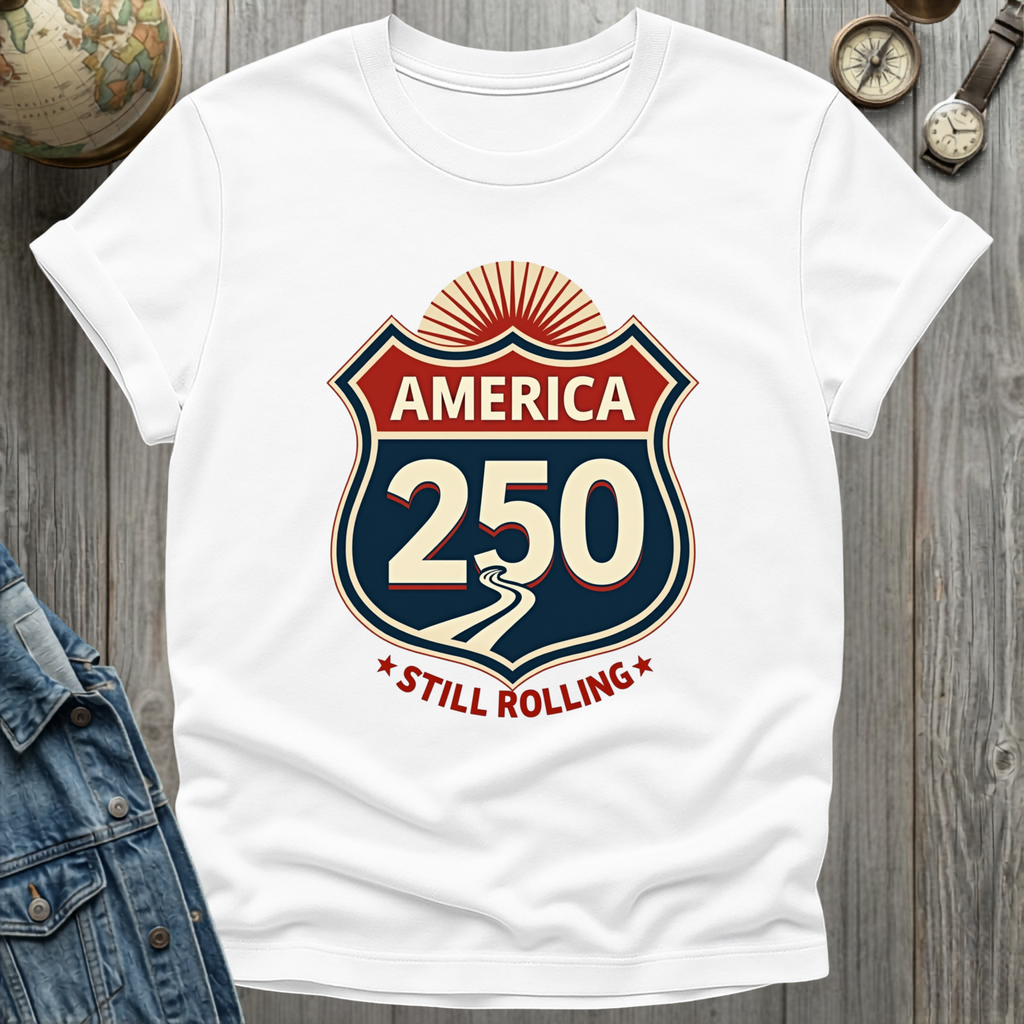 America 250 Still Rolling T-Shirt