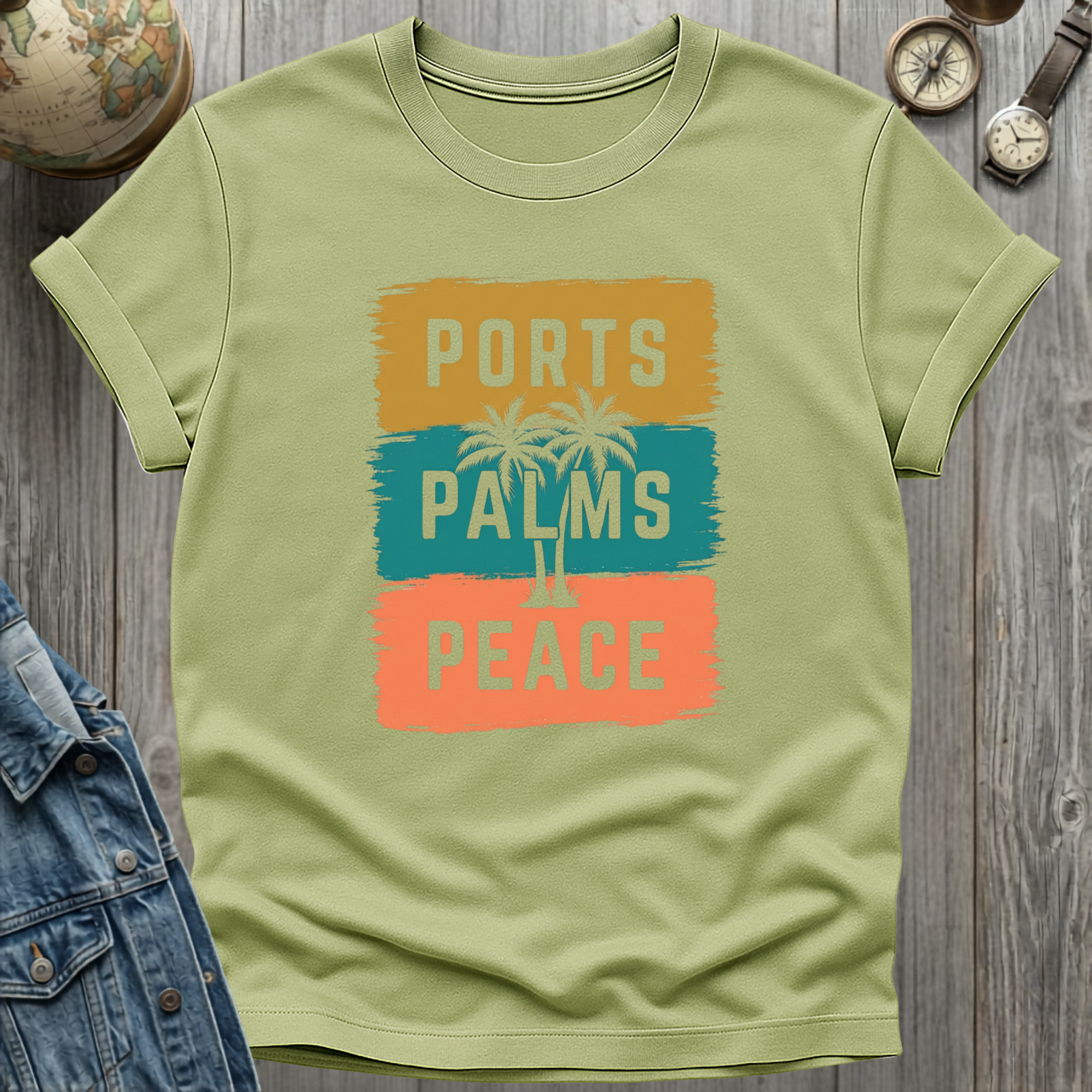 Ports Palms Peace T-Shirt
