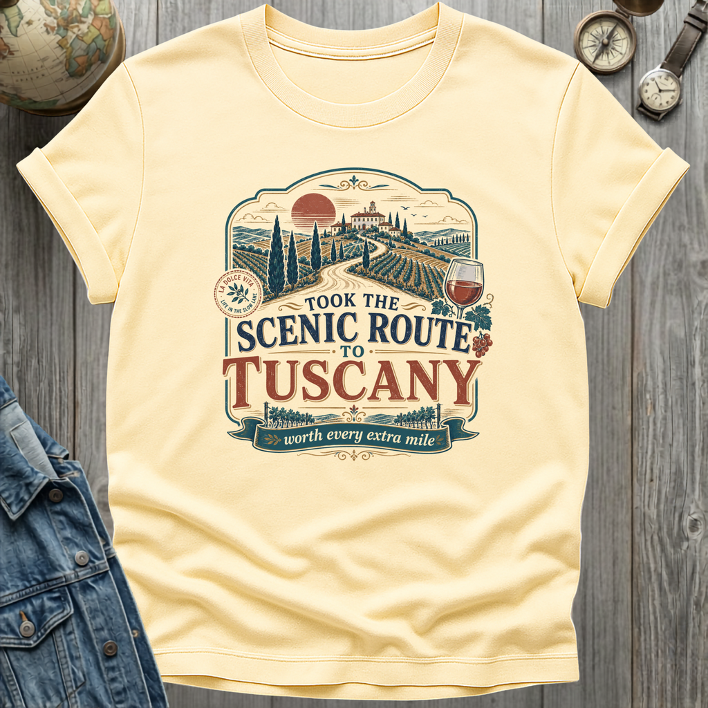 Scenic Tuscany T-Shirt