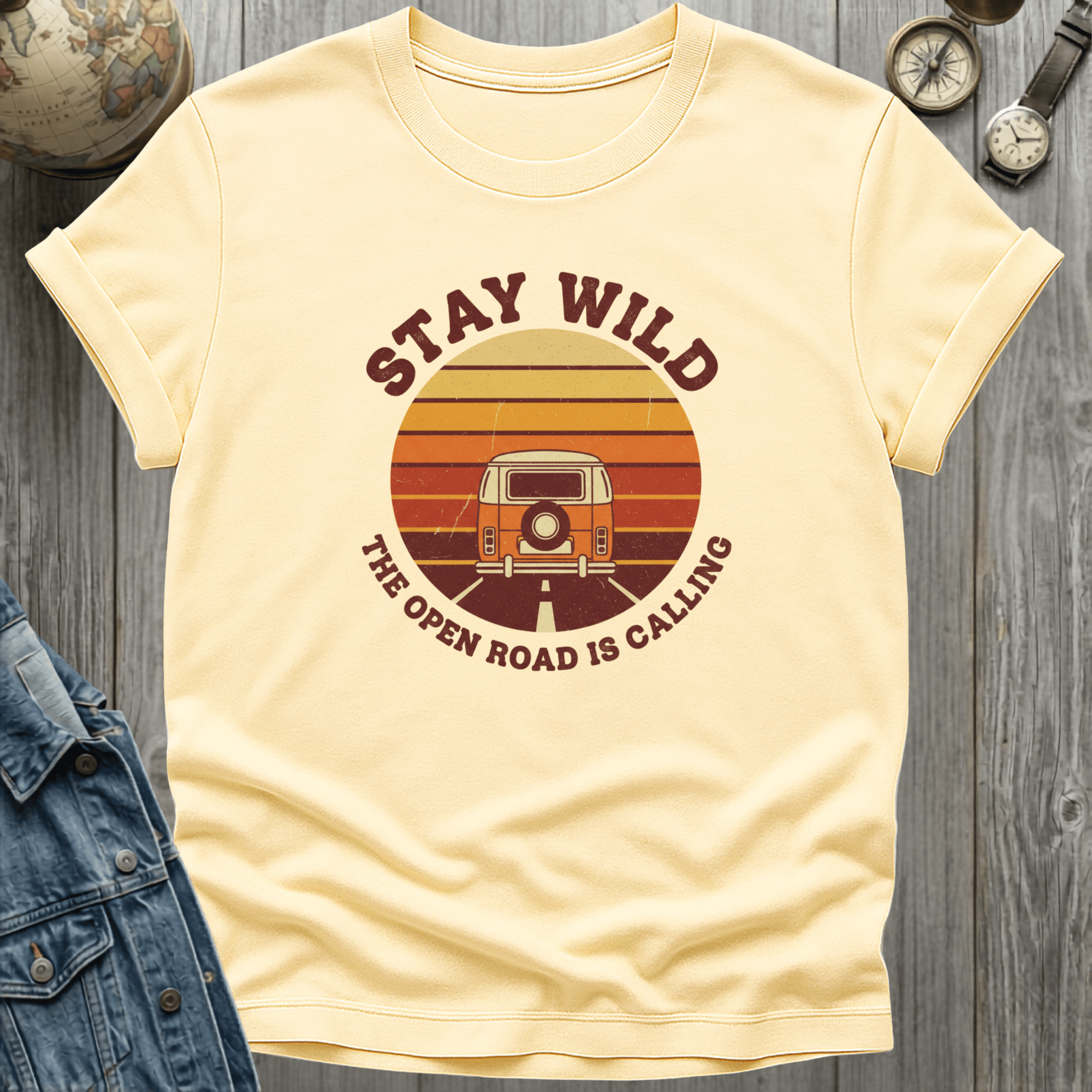 Stay Wild Road is Calling T-Shirt