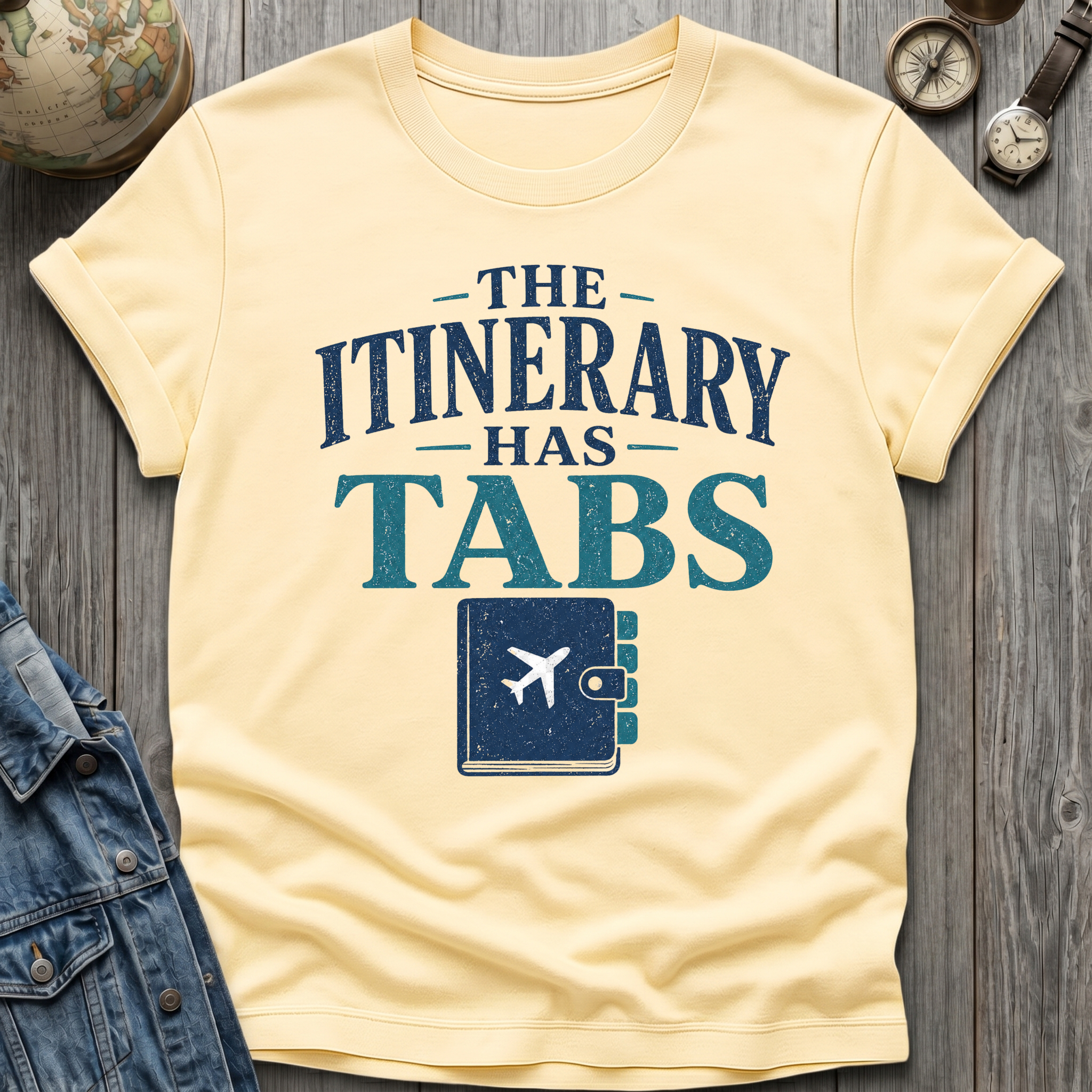 Itinerary Tabs T-Shirt