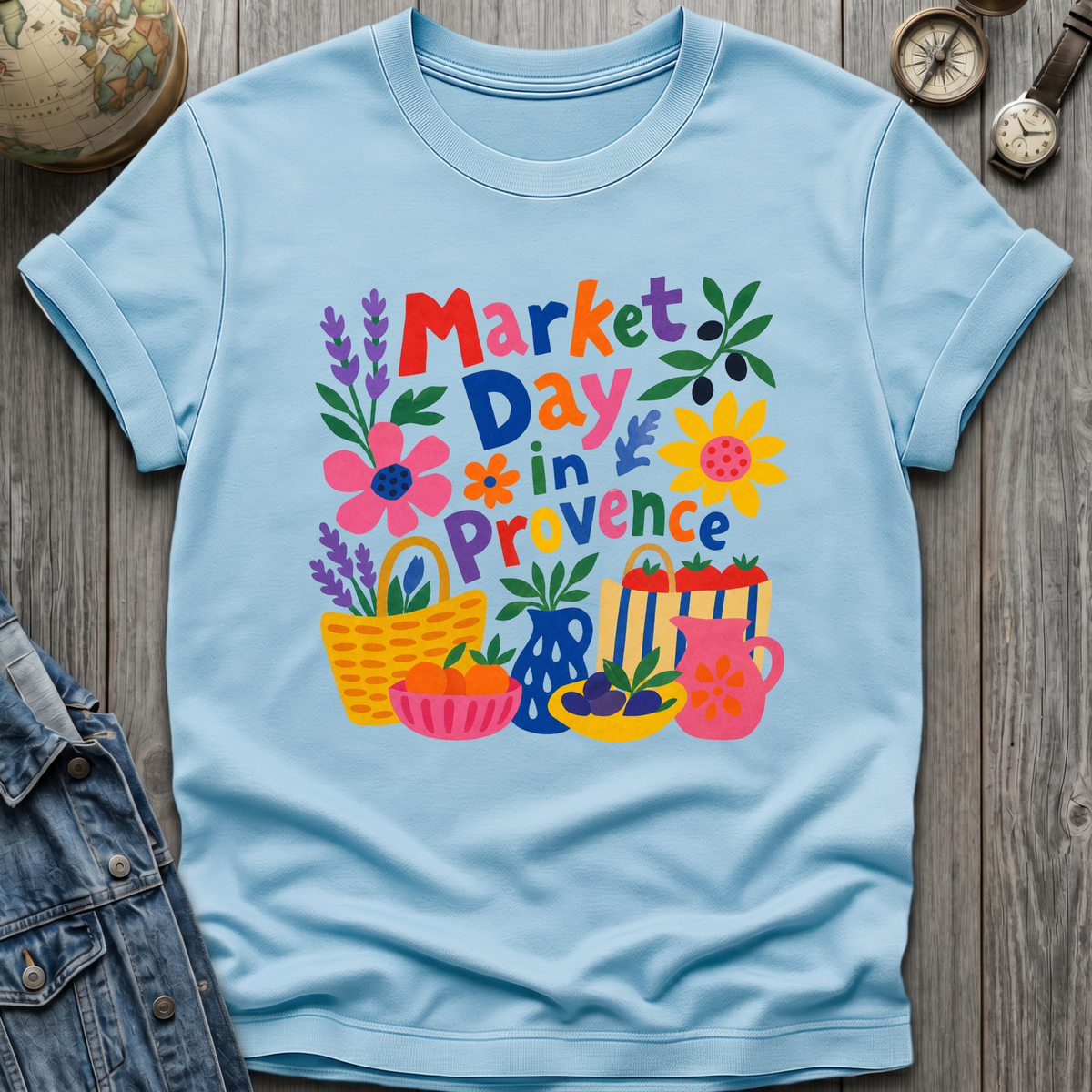 Market Day Provence Tee