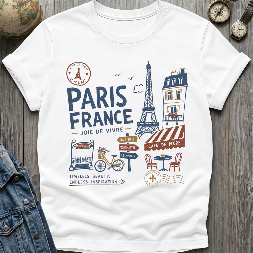 Paris France T-Shirt
