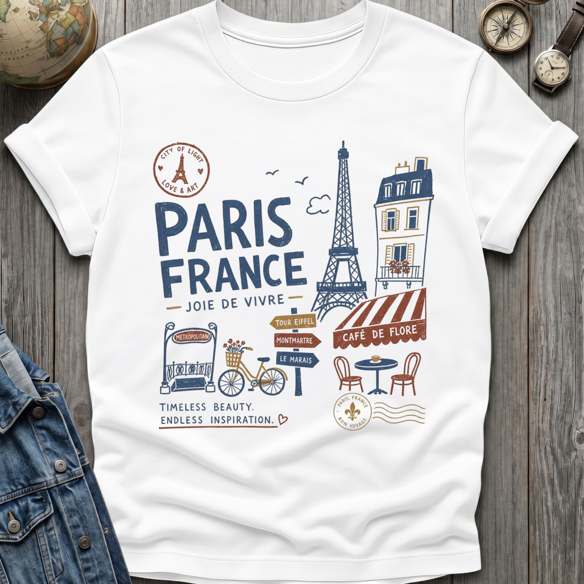 Paris France T-Shirt