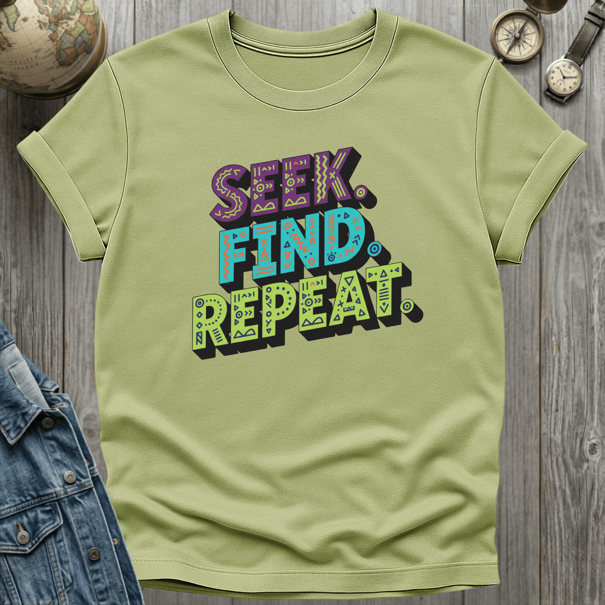 Seek Find Repeat T-Shirt