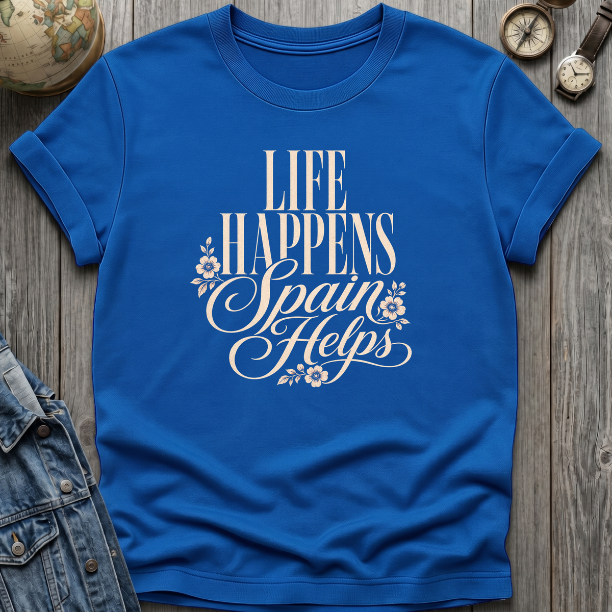 Spain Helps T-Shirt