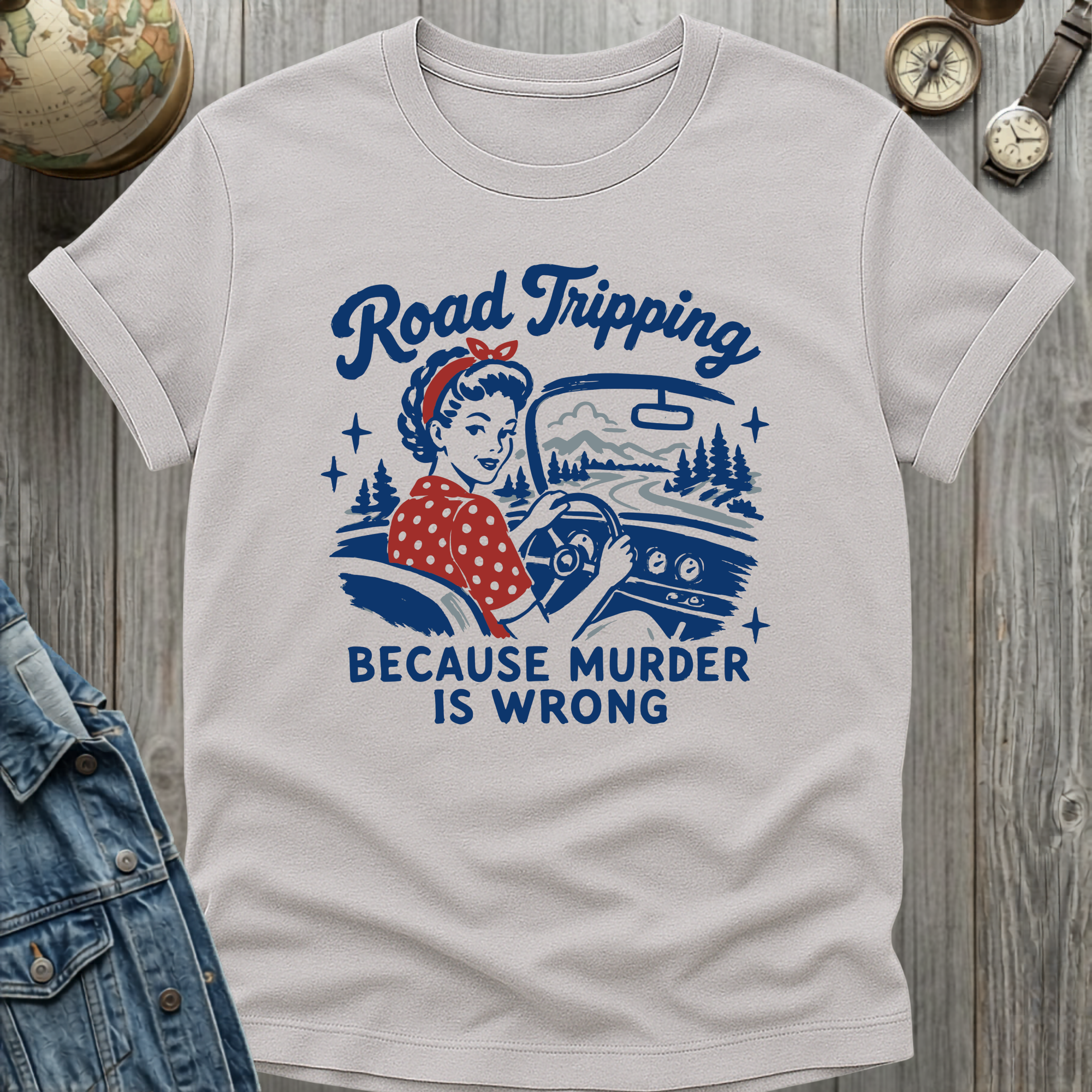 Road Trip Murder T-Shirt