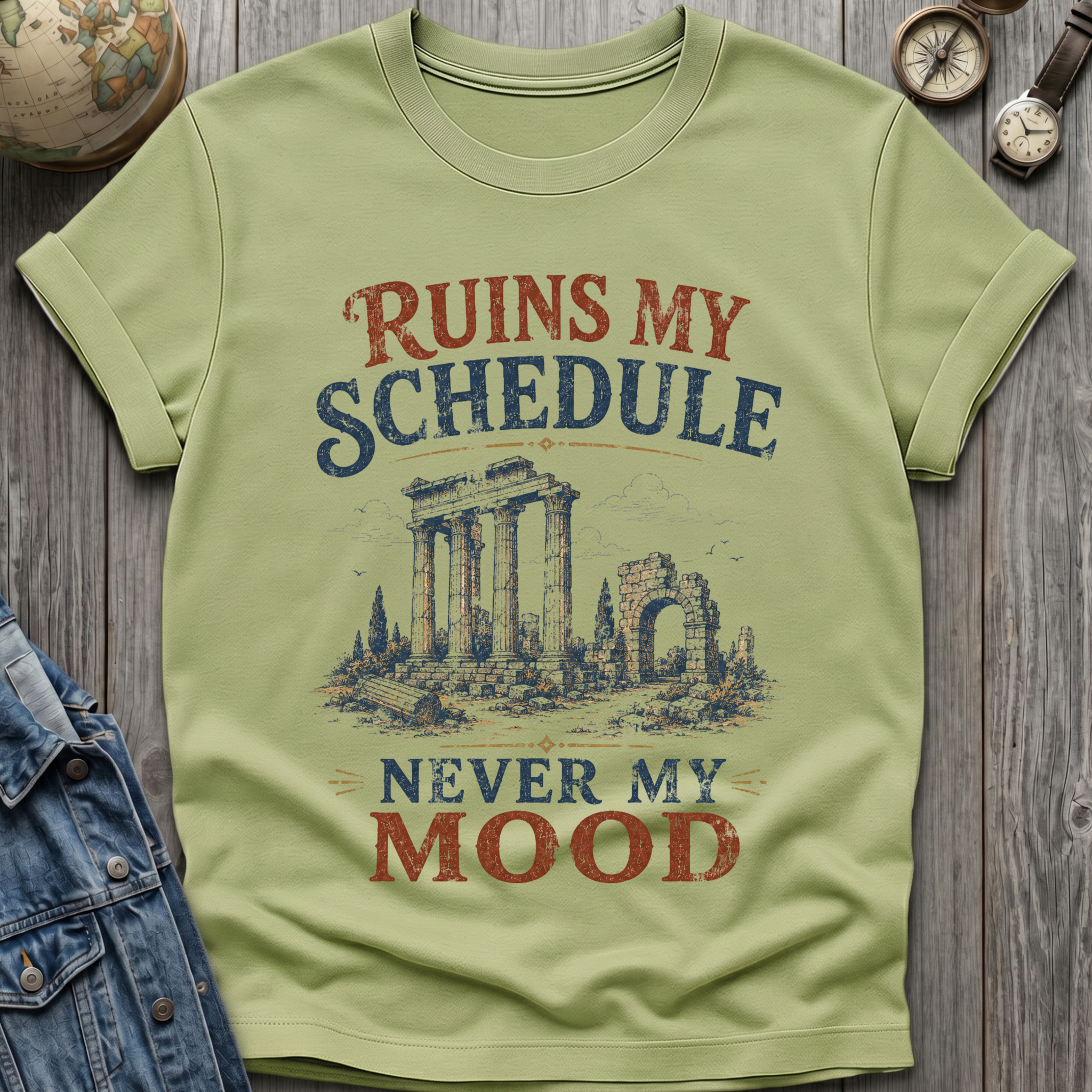 Ruins Schedule T-Shirt