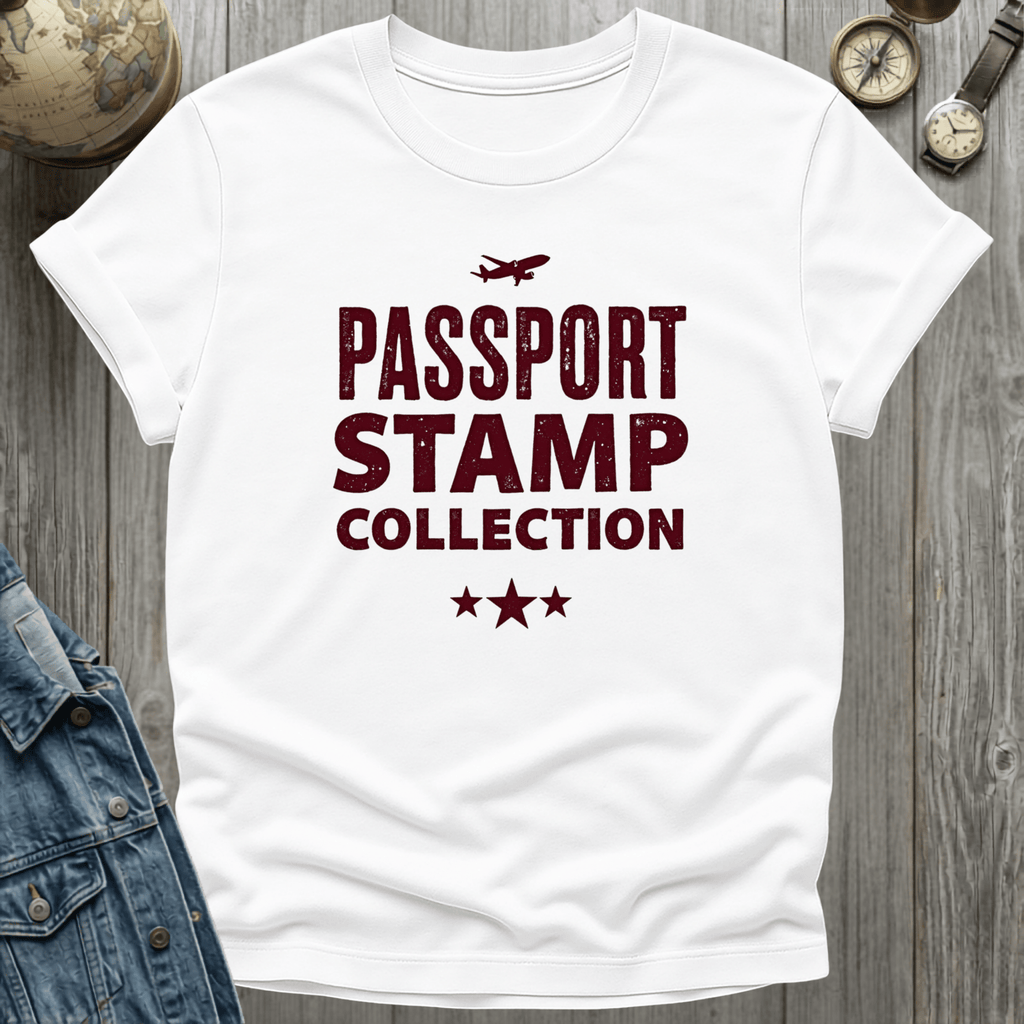 Passport Stamp Collection T-Shirt