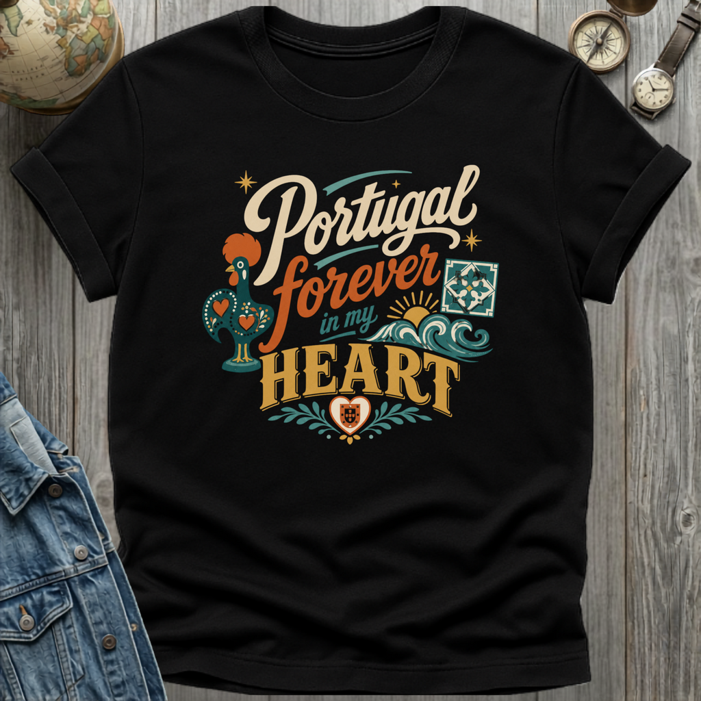 Portugal Heart T-Shirt