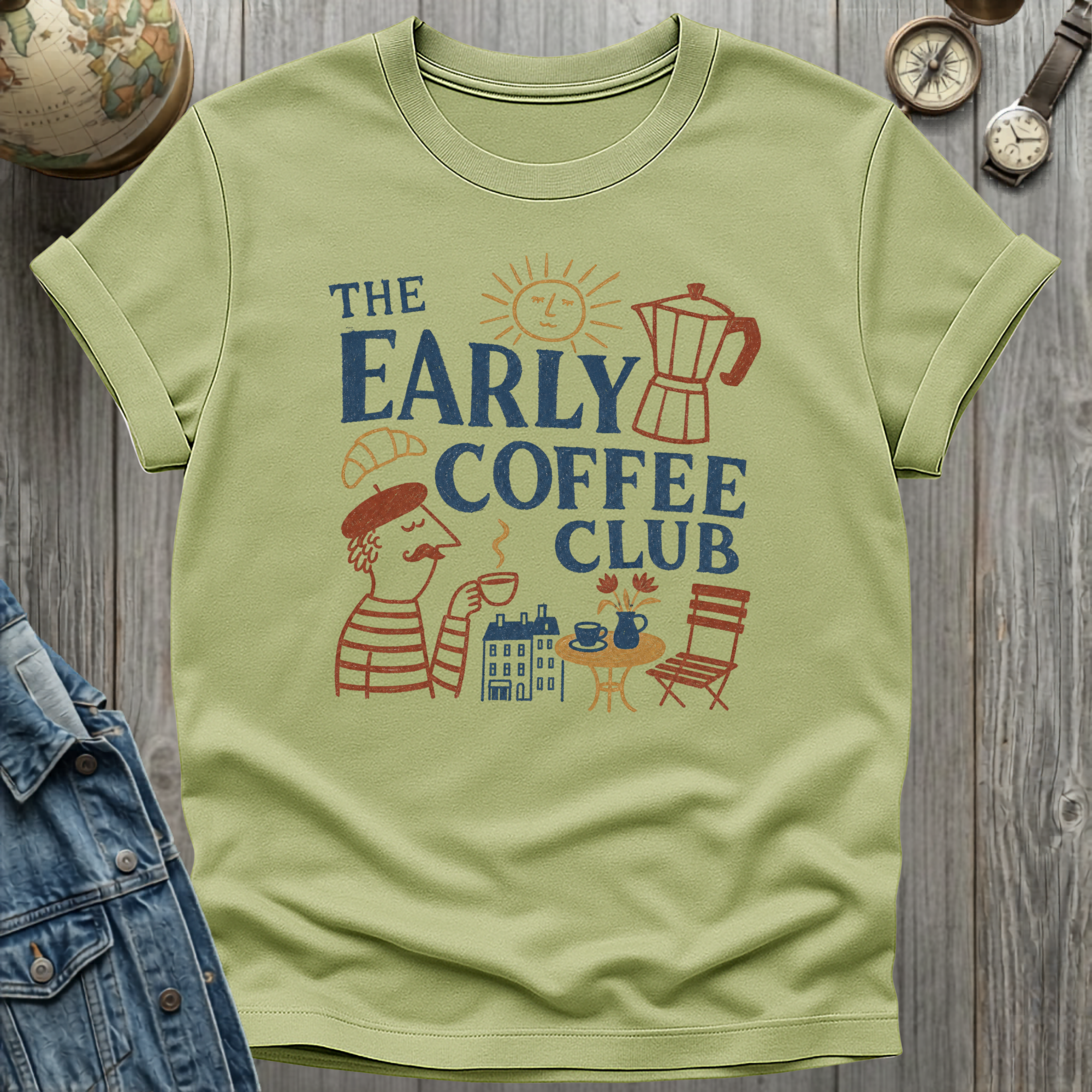 Early Coffee Club T-Shirt