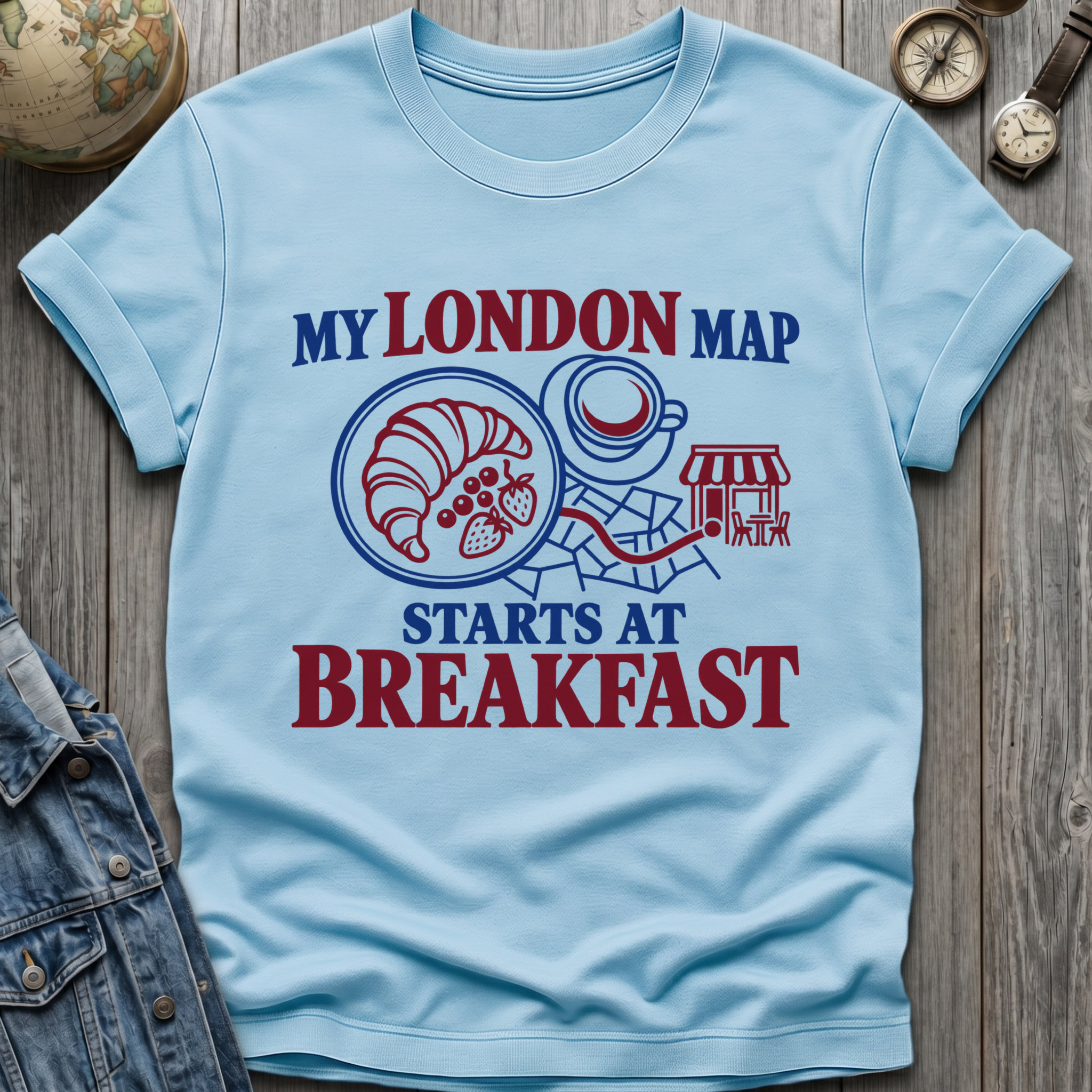 London Map T-Shirt