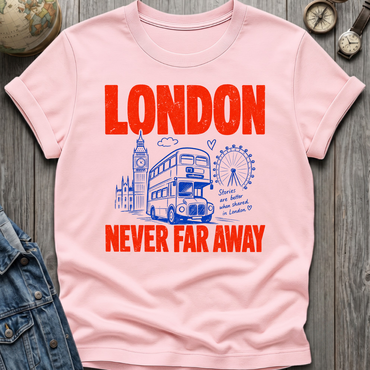 London Never Far T-Shirt