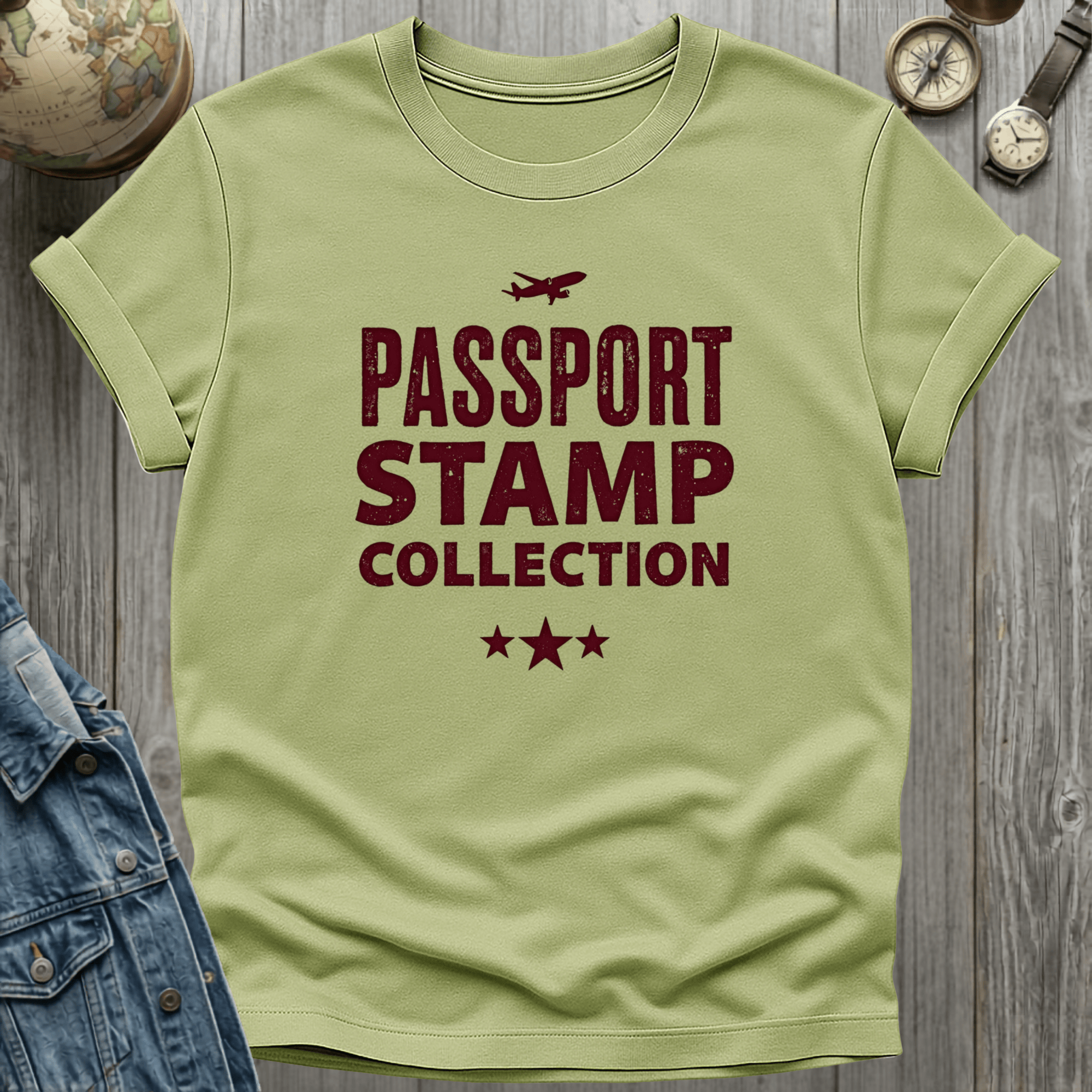 Passport Stamp Collection T-Shirt