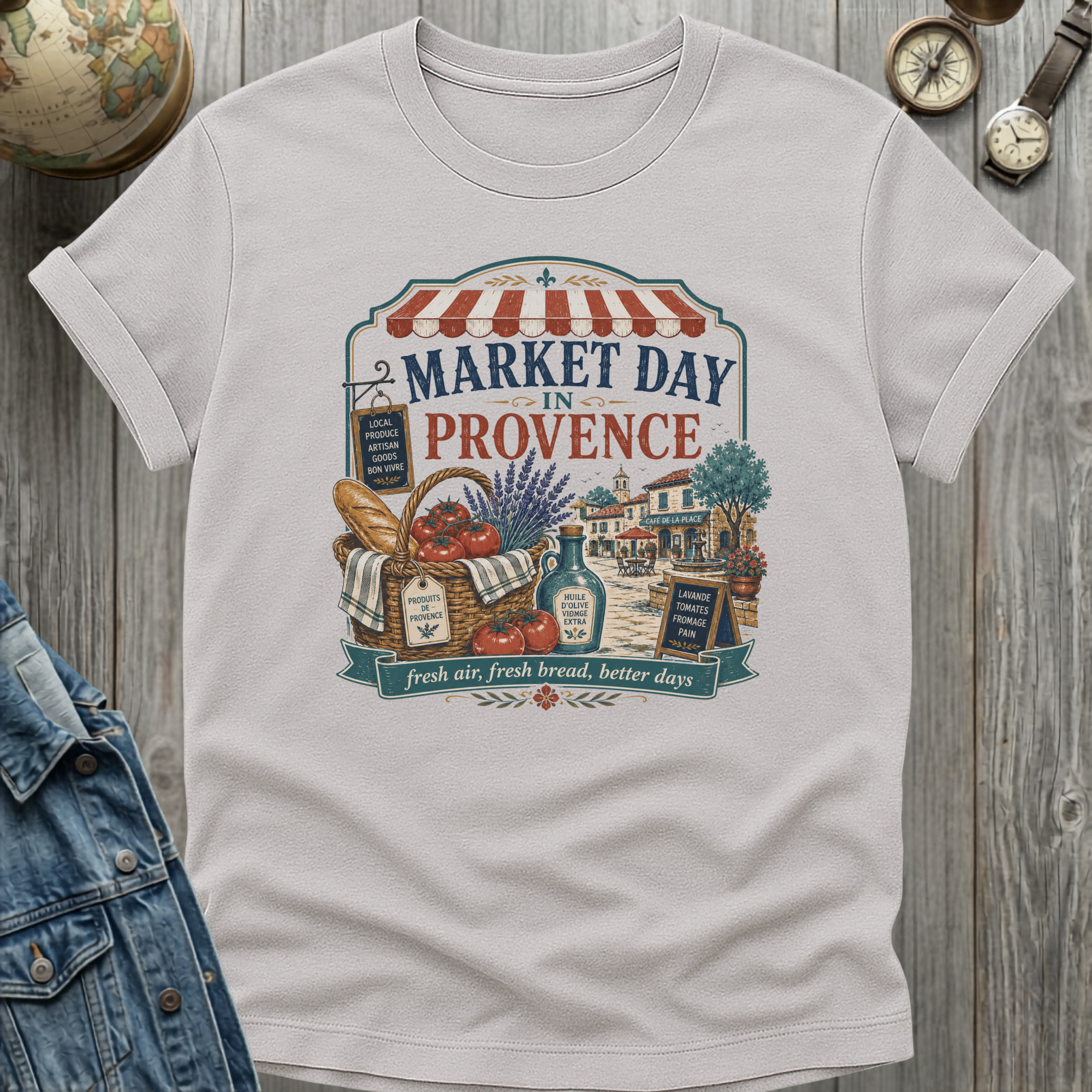 Market Day Provence T-Shirt