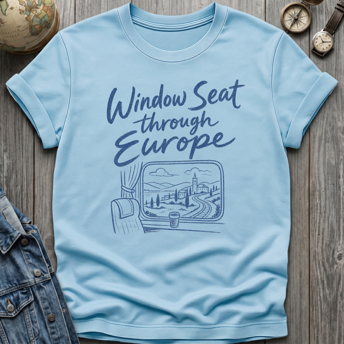 Window Seat Europe Tee