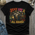 Peace Love Rail T-Shirt