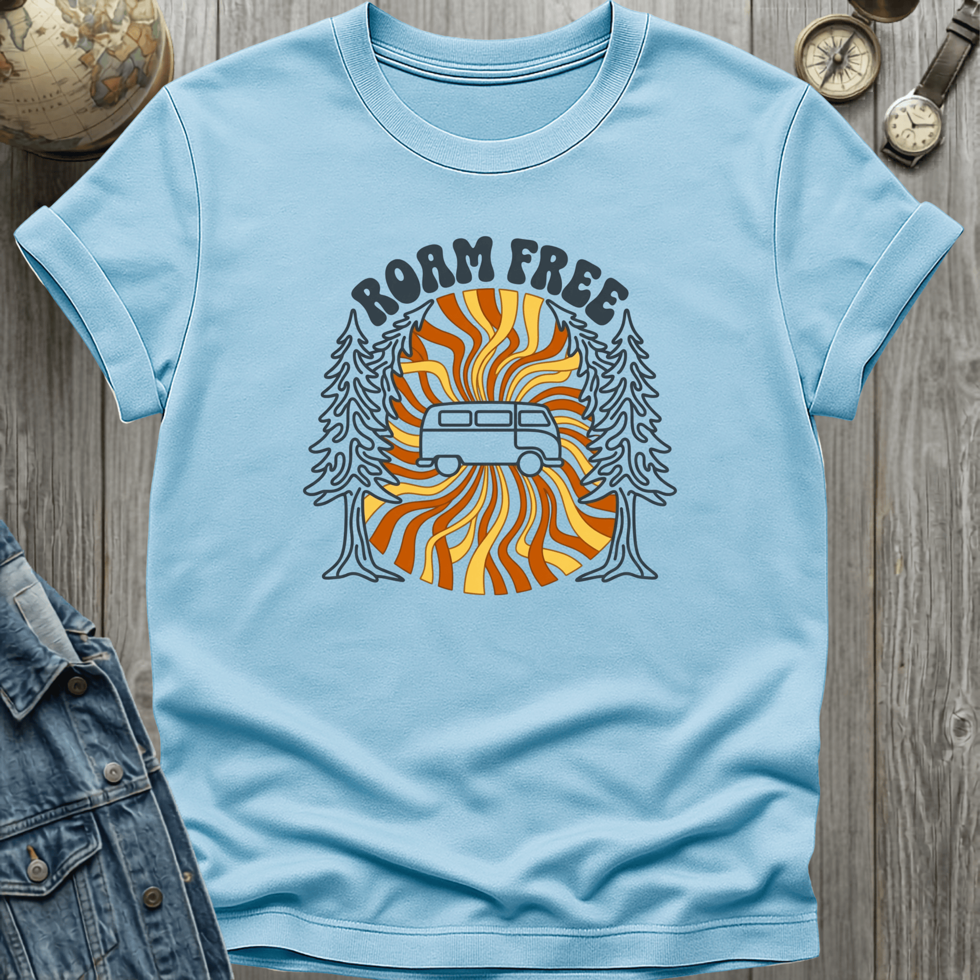 Roam Free Retro T-Shirt