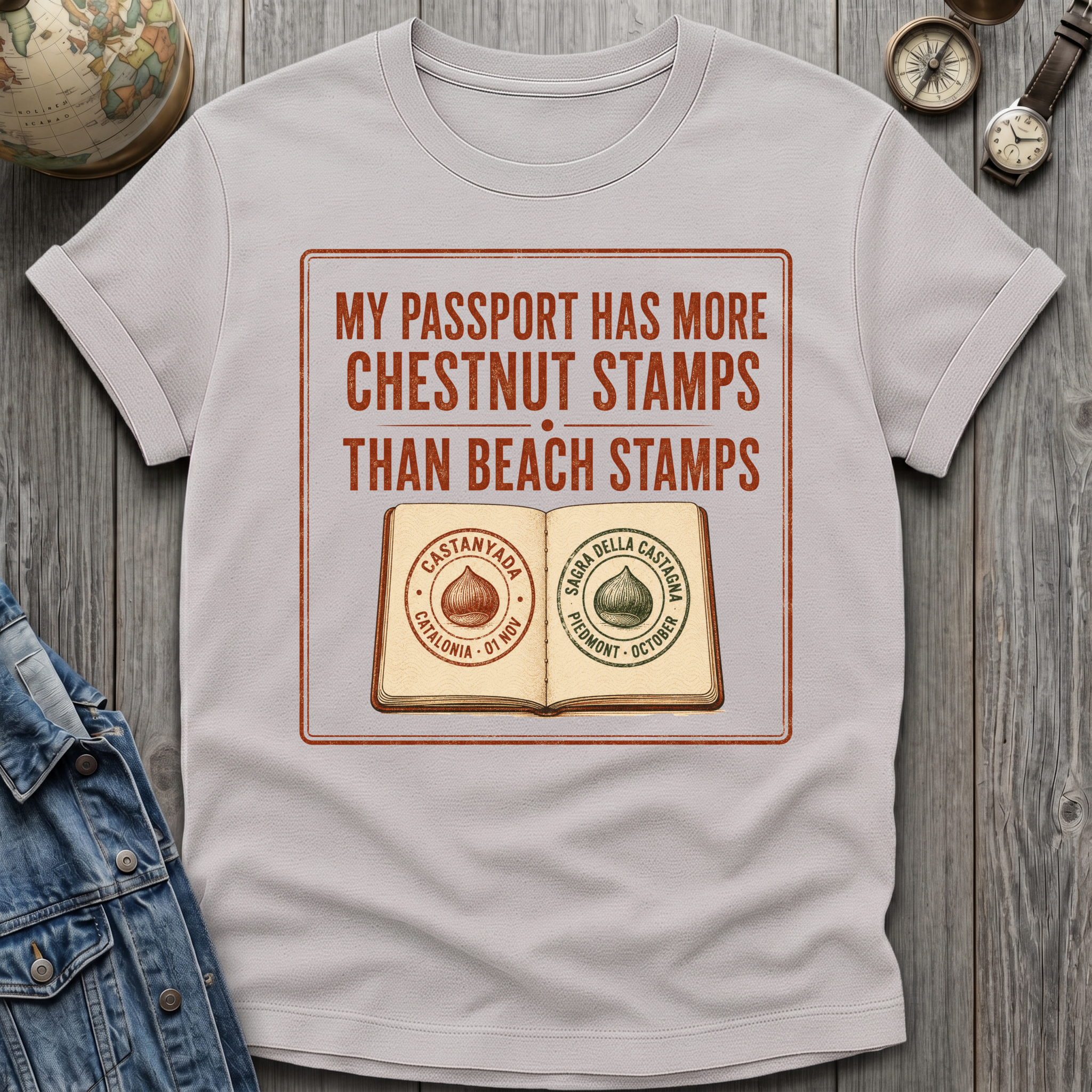 Chestnut Stamps T-Shirt