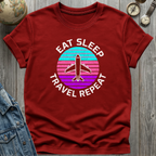Plane Eat Sleep T-Shirt
