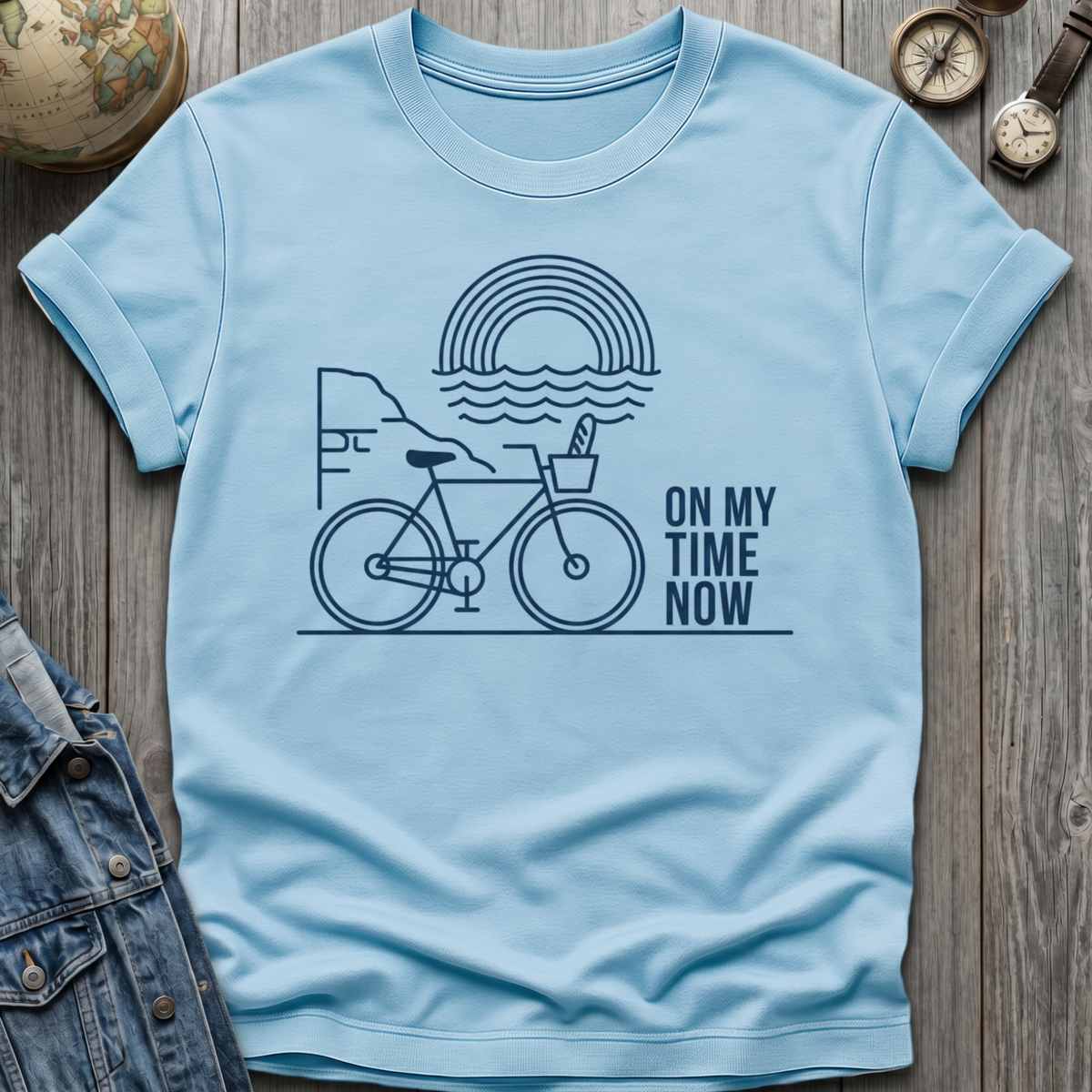 On My Time Bike T-Shirt