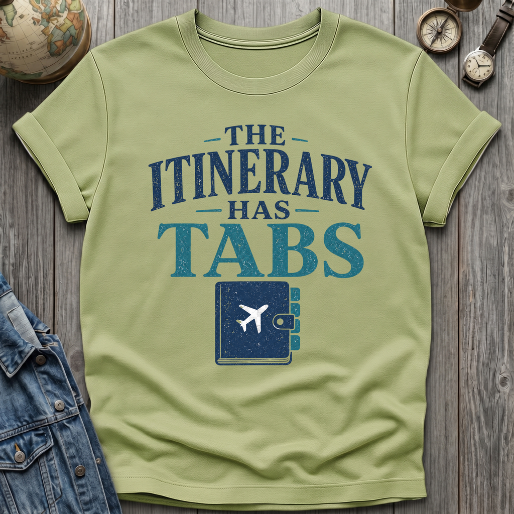 Itinerary Tabs T-Shirt