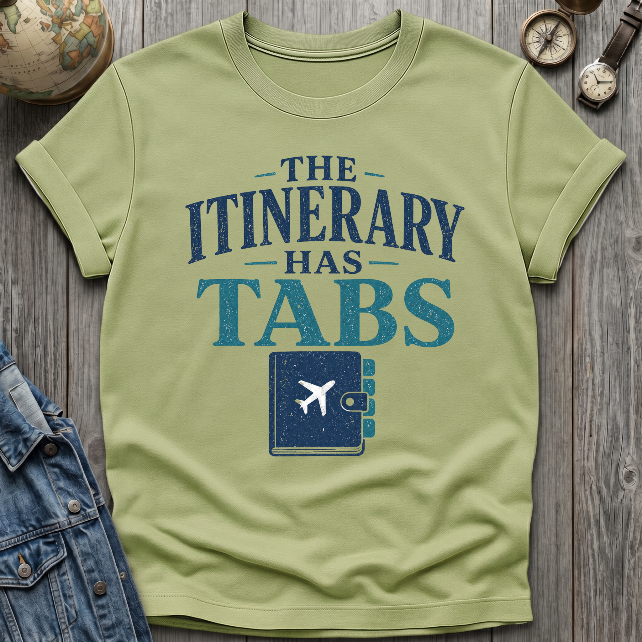 Itinerary Tabs T-Shirt