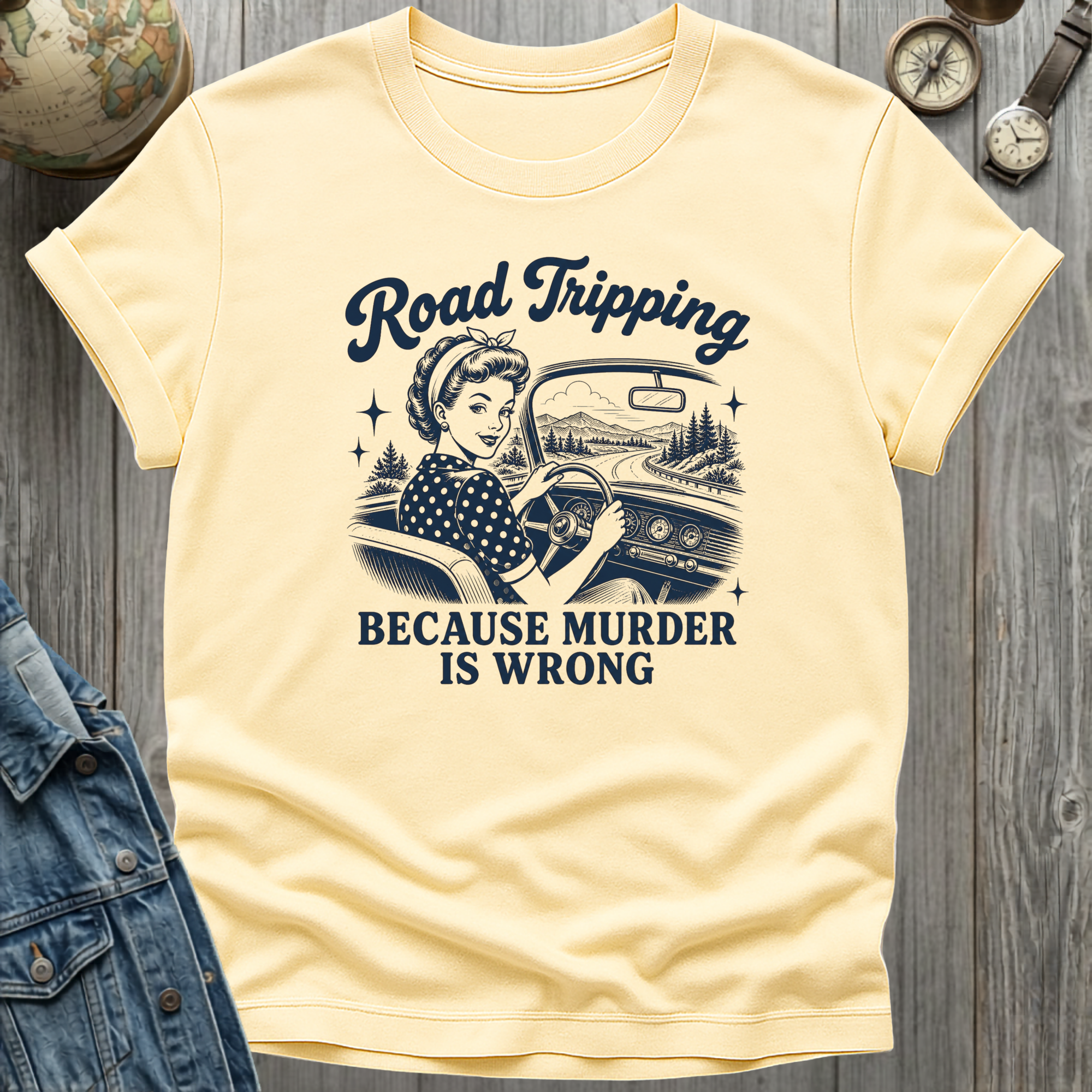 Road Trip Murder T-Shirt