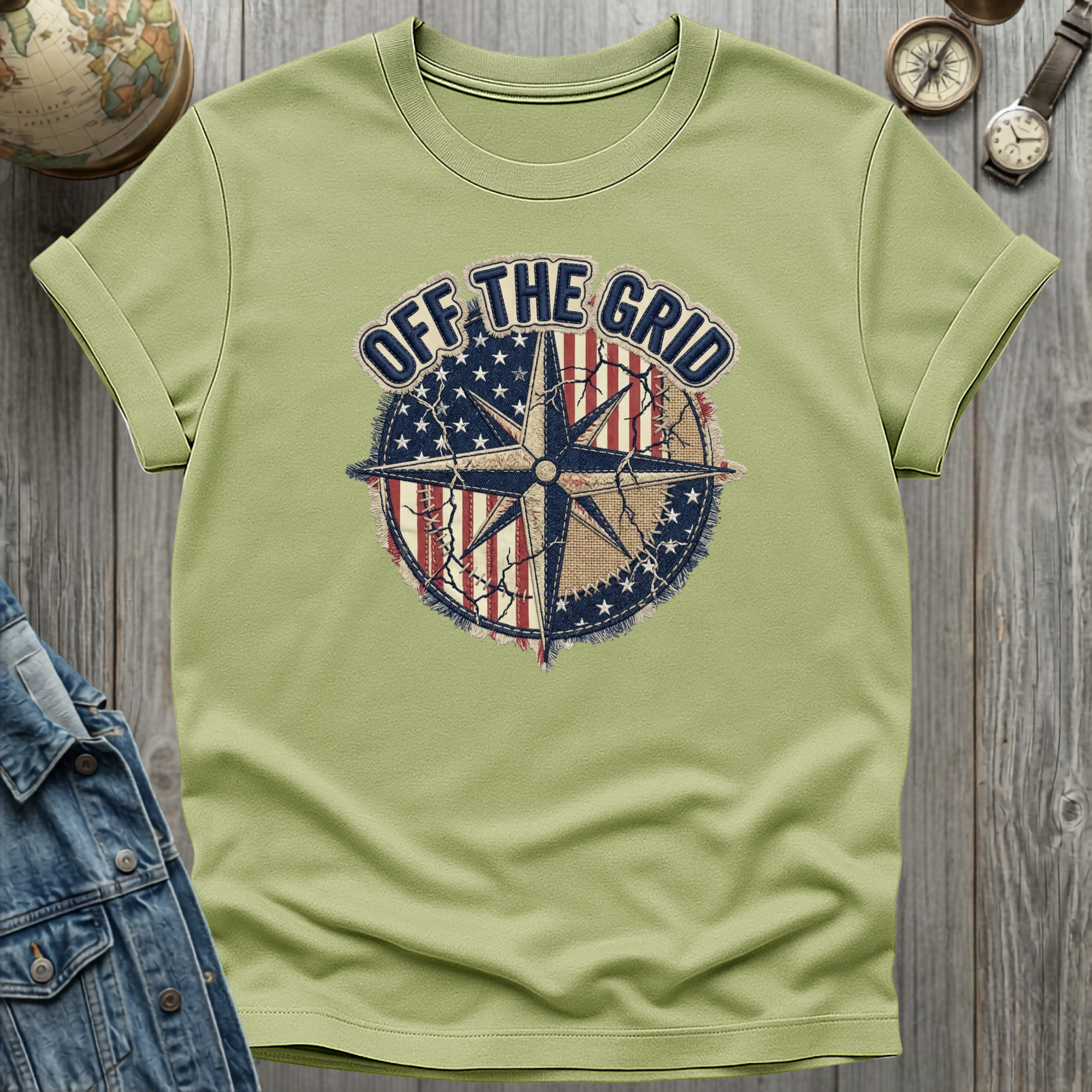 Off The Grid Patch T-Shirt