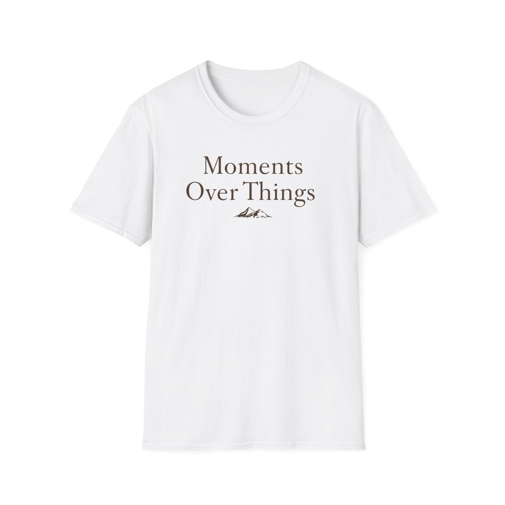 Moments Over Things Mountain Peaks T-Shirt