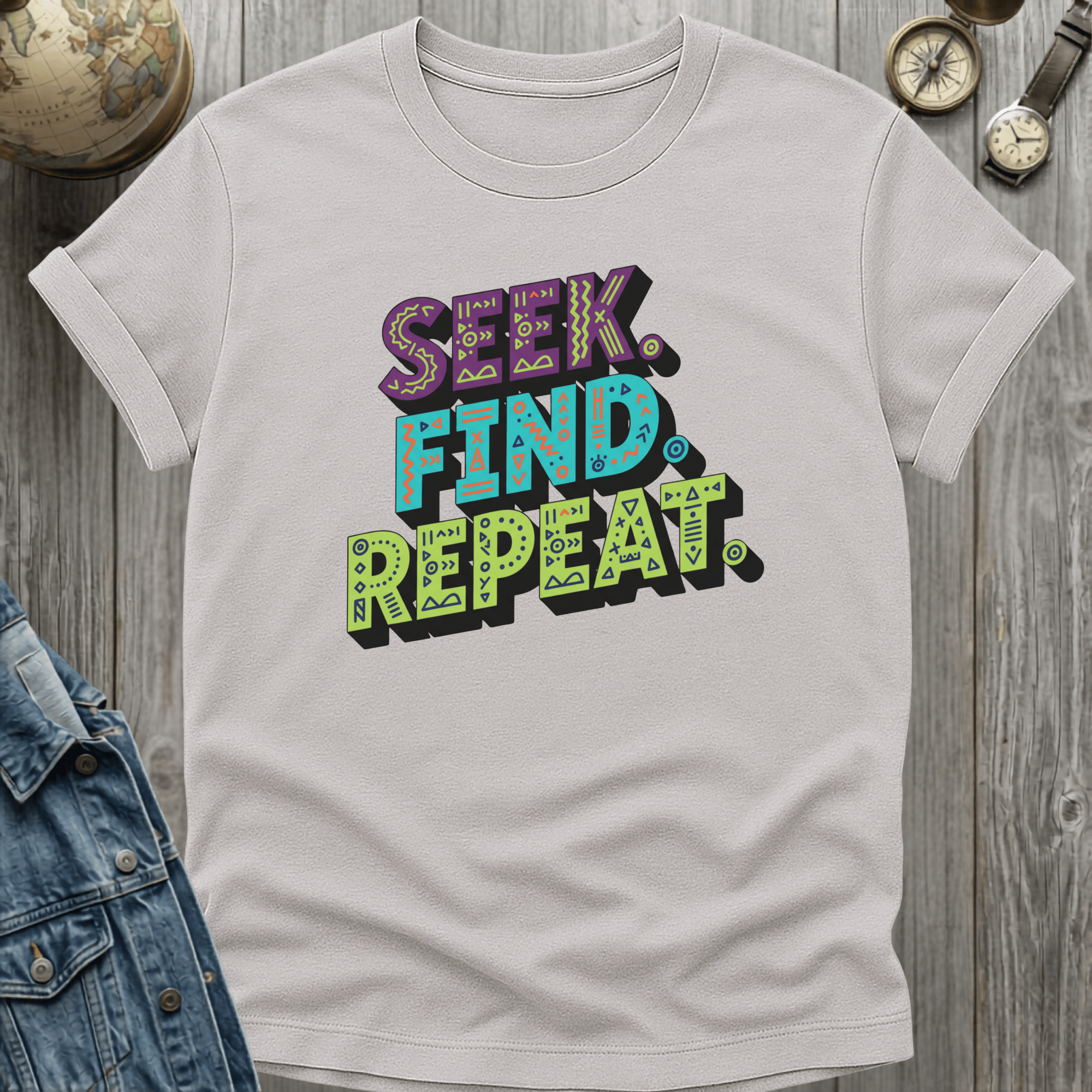 Seek Find Repeat T-Shirt