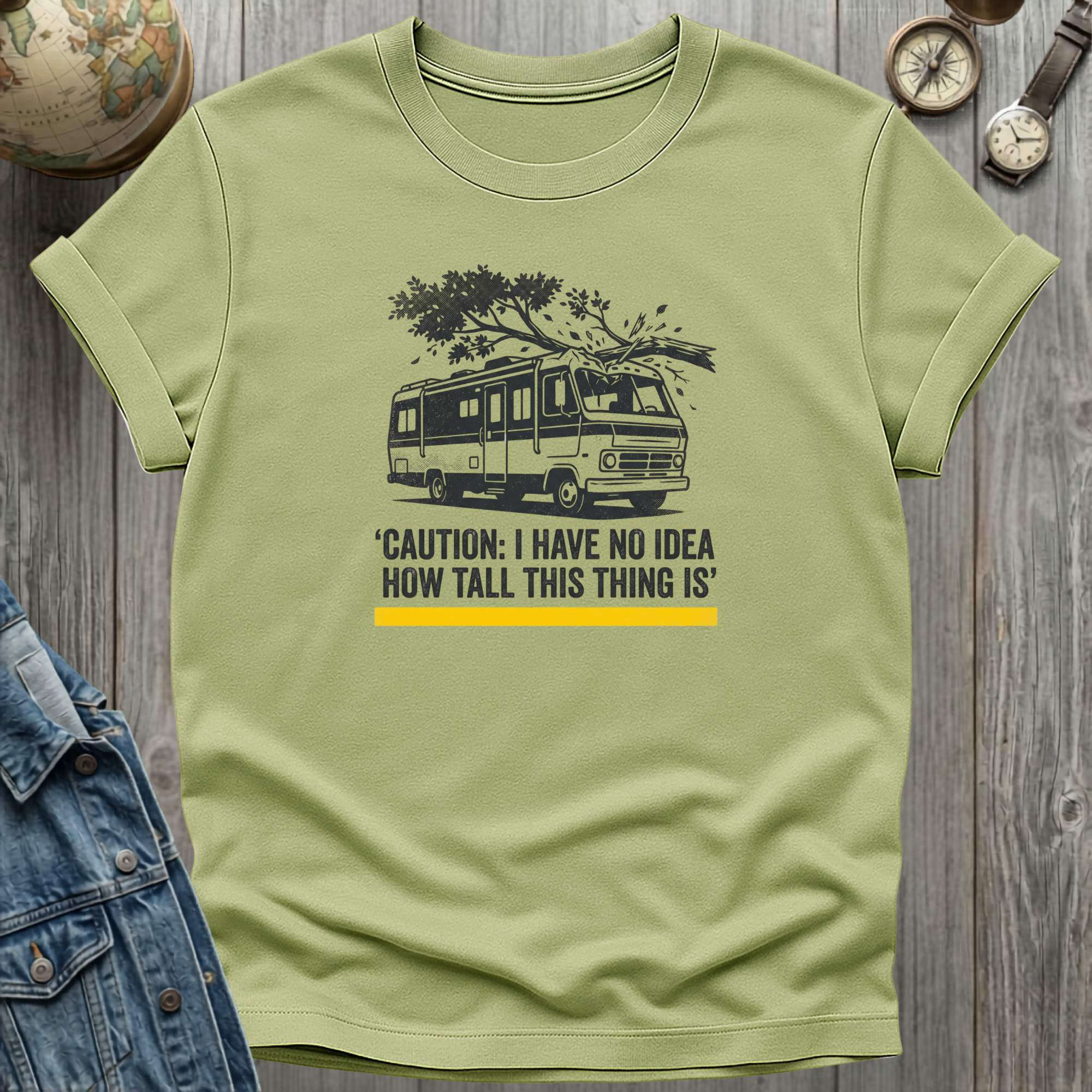 Caution No Idea T-Shirt